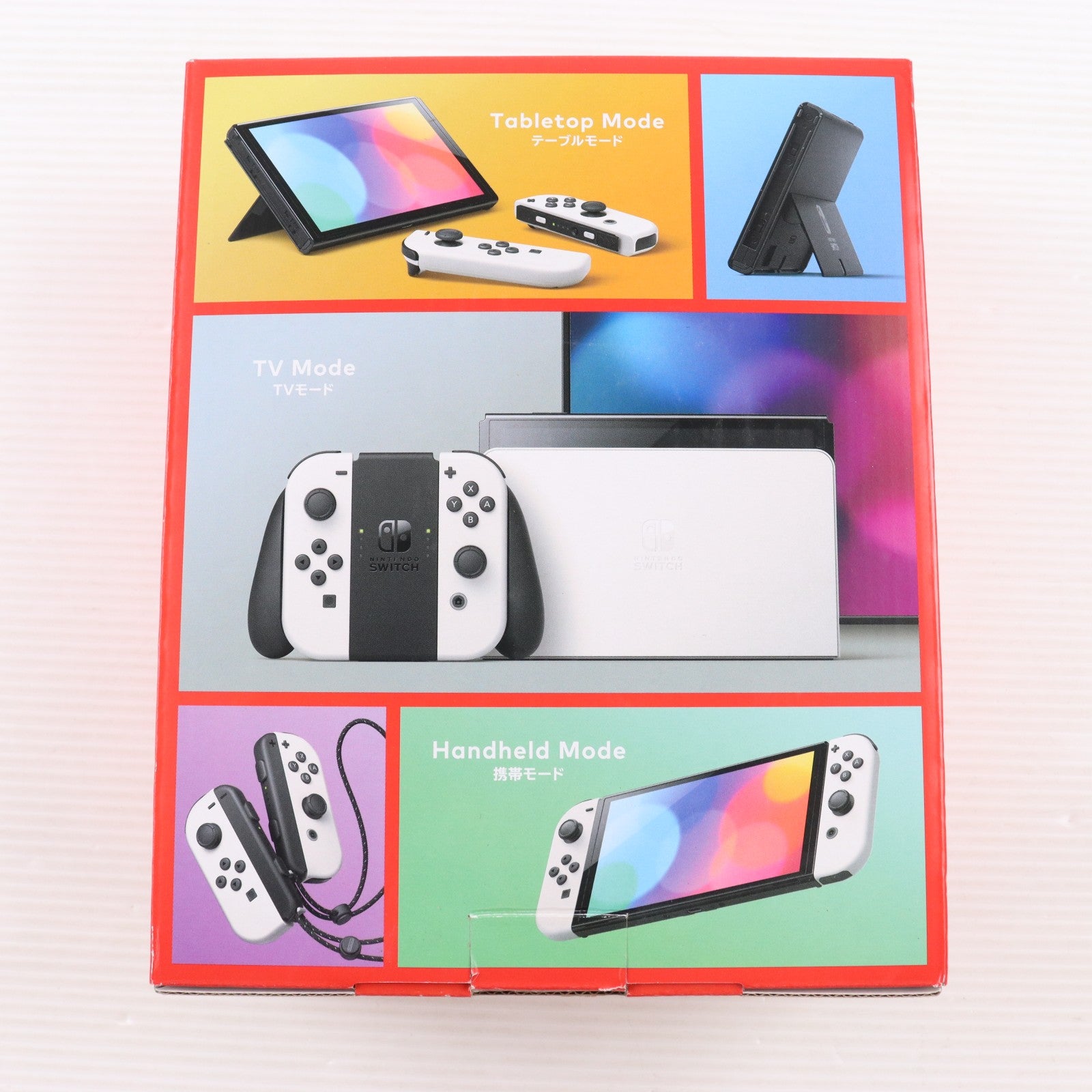 【中古即納】[Switch] (本体) Nintendo Switch(ニンテンドースイッチ) 有機ELモデル Joy-Con(L)/(R) ホワイト 任天堂(HEG-S-KAAAA)(20211008)