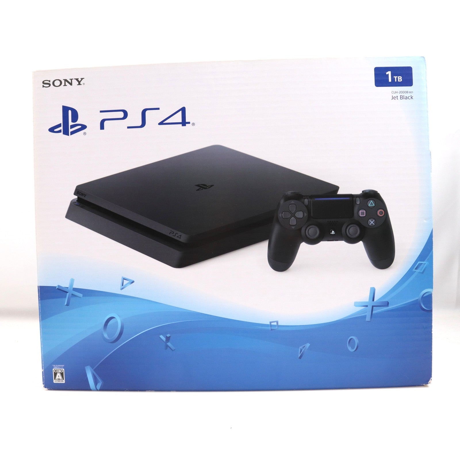 【中古即納】[PS4] (本体) PlayStation 4(プレイステーション4) ジェット・ブラック 1TB SIE(CUH-2000BB01)(20160915)