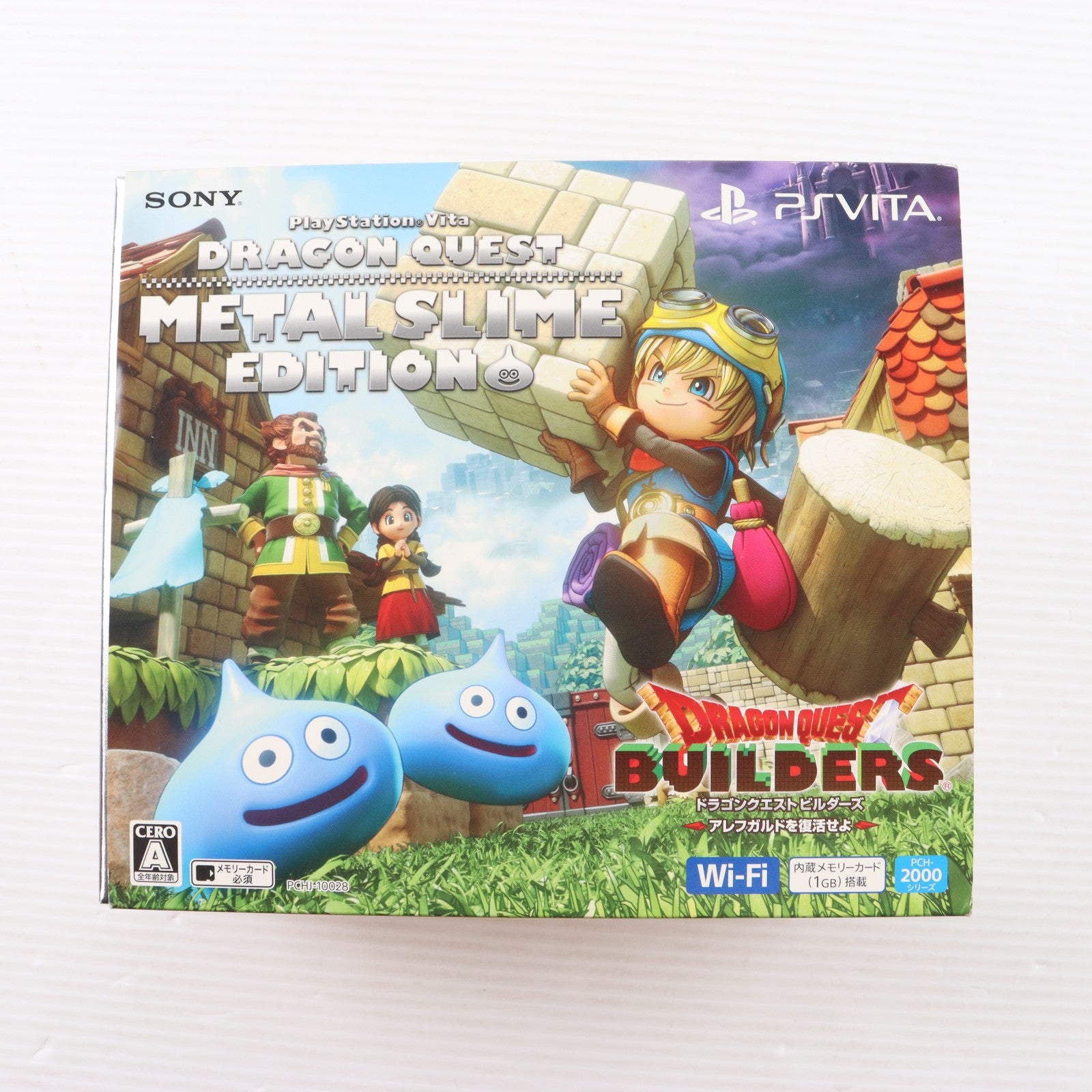【中古即納】[PSVita] (本体) PlayStation Vita(プレイステーション ヴィータ) ドラゴンクエスト メタルスライムエディション SCE(PCHJ-10028)(20160128)