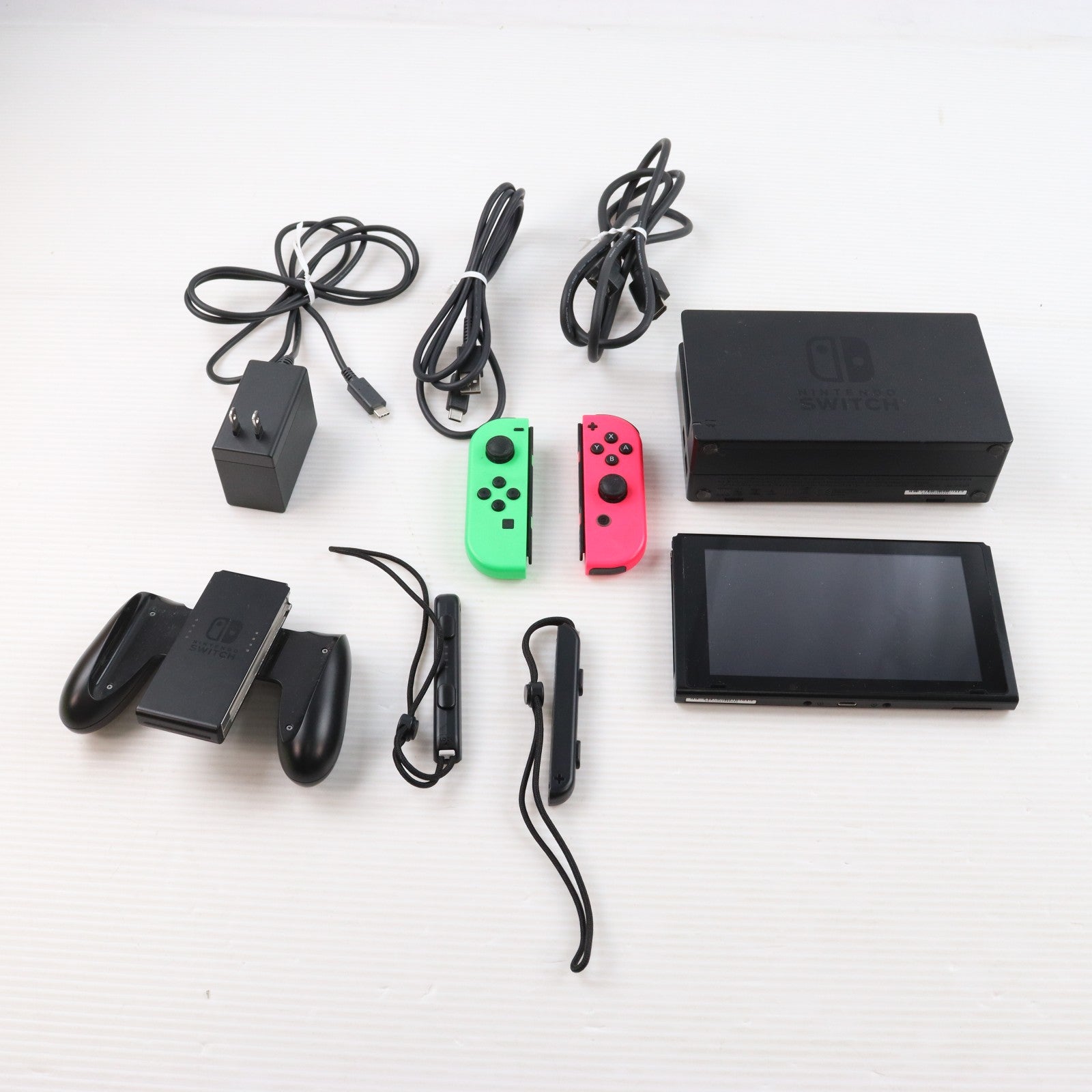 【中古即納】[Switch] (本体) Nintendo Switch(ニンテンドースイッチ) Joy-Con(L)/(R) グレー 任天堂(HAD-S-KAAAH)(20230412)
