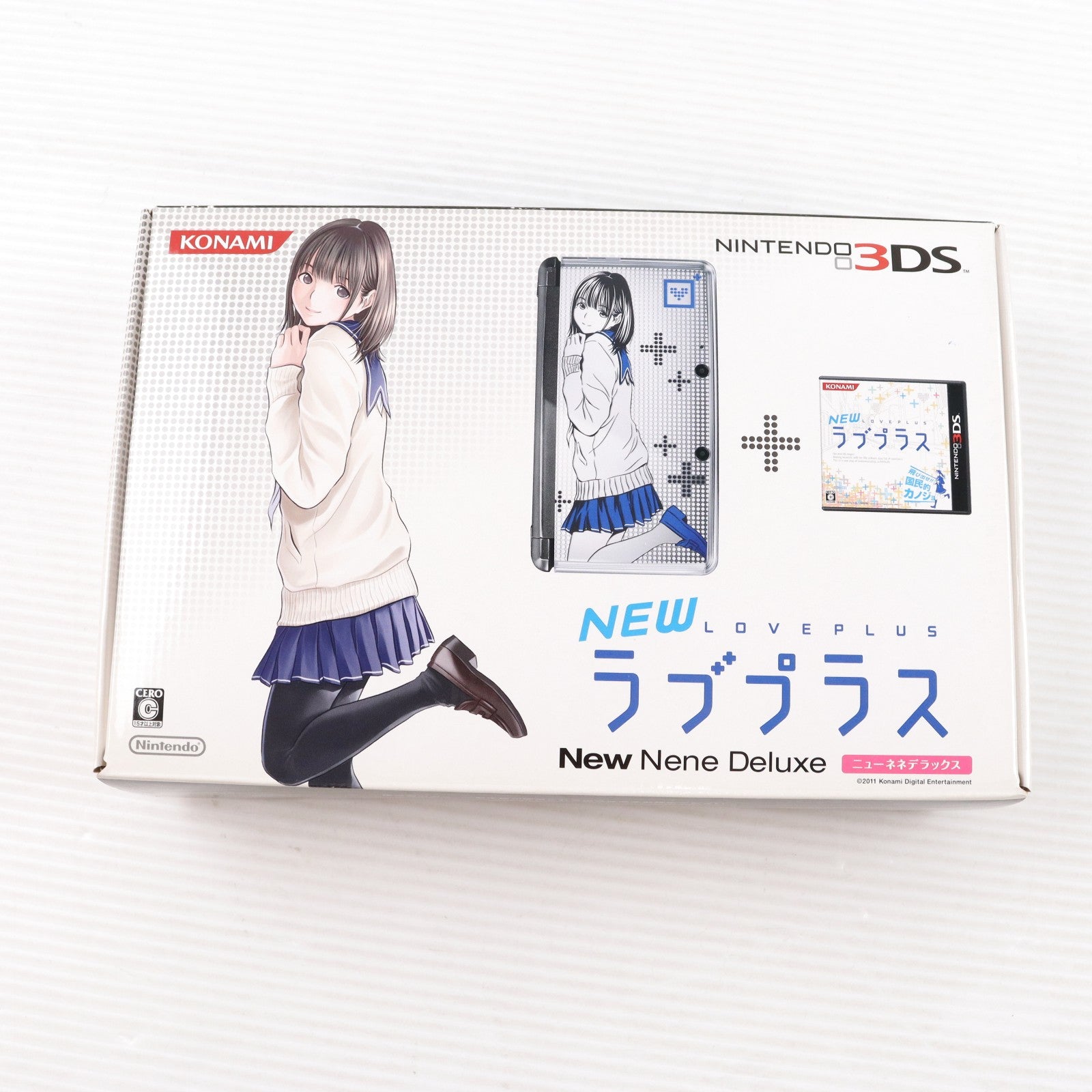 【中古即納】[3DS] (本体) ニンテンドー3DS NEWラブプラス NEWネネデラックス コナミデジタルエンタテインメント(RR013-J1)(20120214)