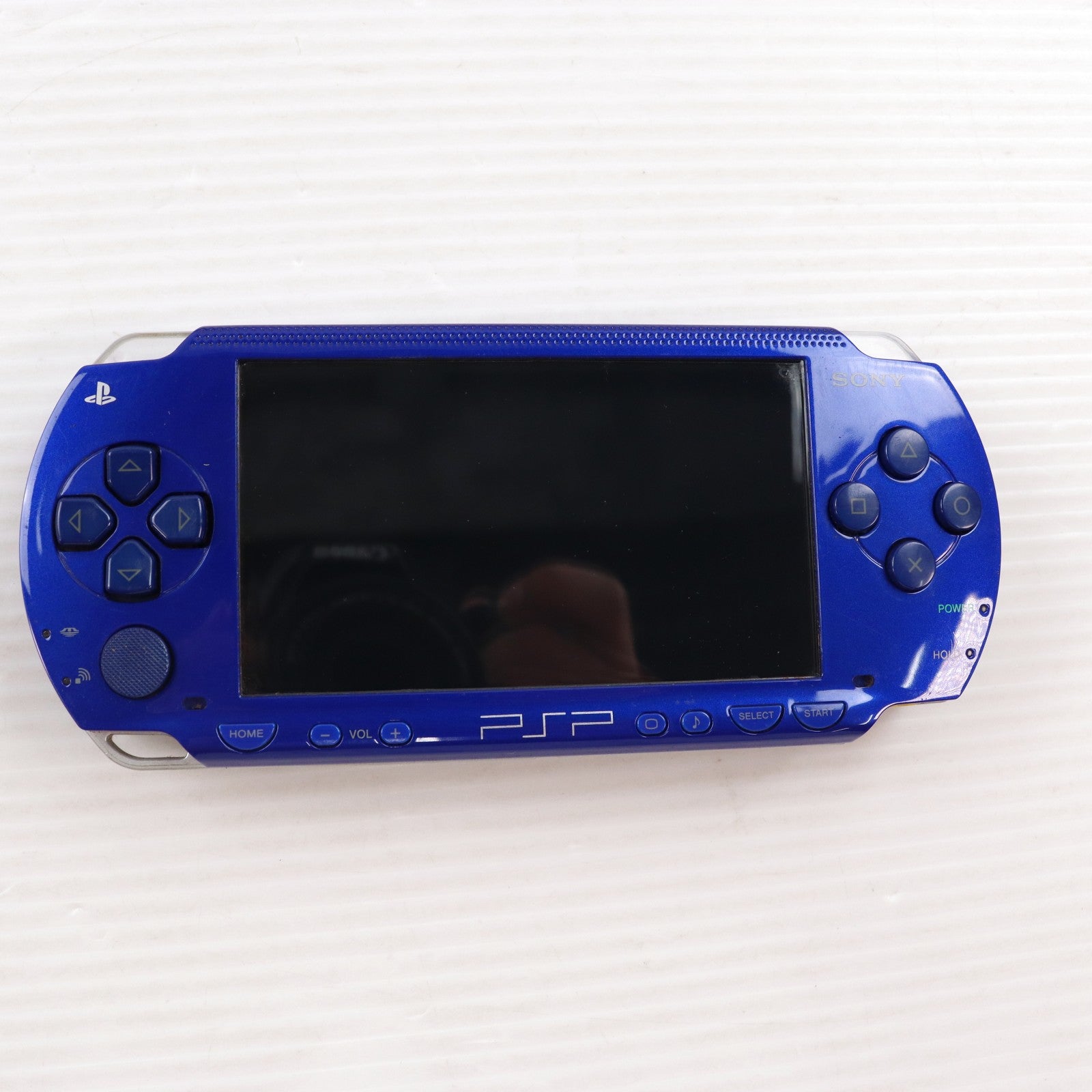 【中古即納】[PSP] (本体) PlayStation Portable(プレイステーション・ポータブル) メタリックブルー SCE(PSP-1000MB)(20061221)