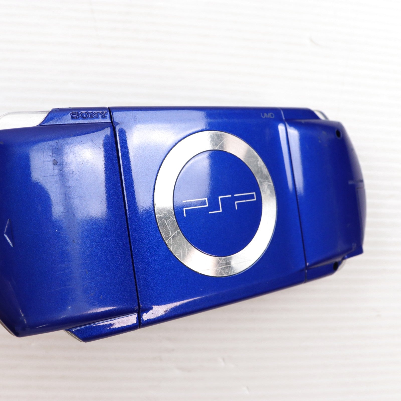 【中古即納】[PSP] (本体) PlayStation Portable(プレイステーション・ポータブル) メタリックブルー SCE(PSP-1000MB)(20061221)
