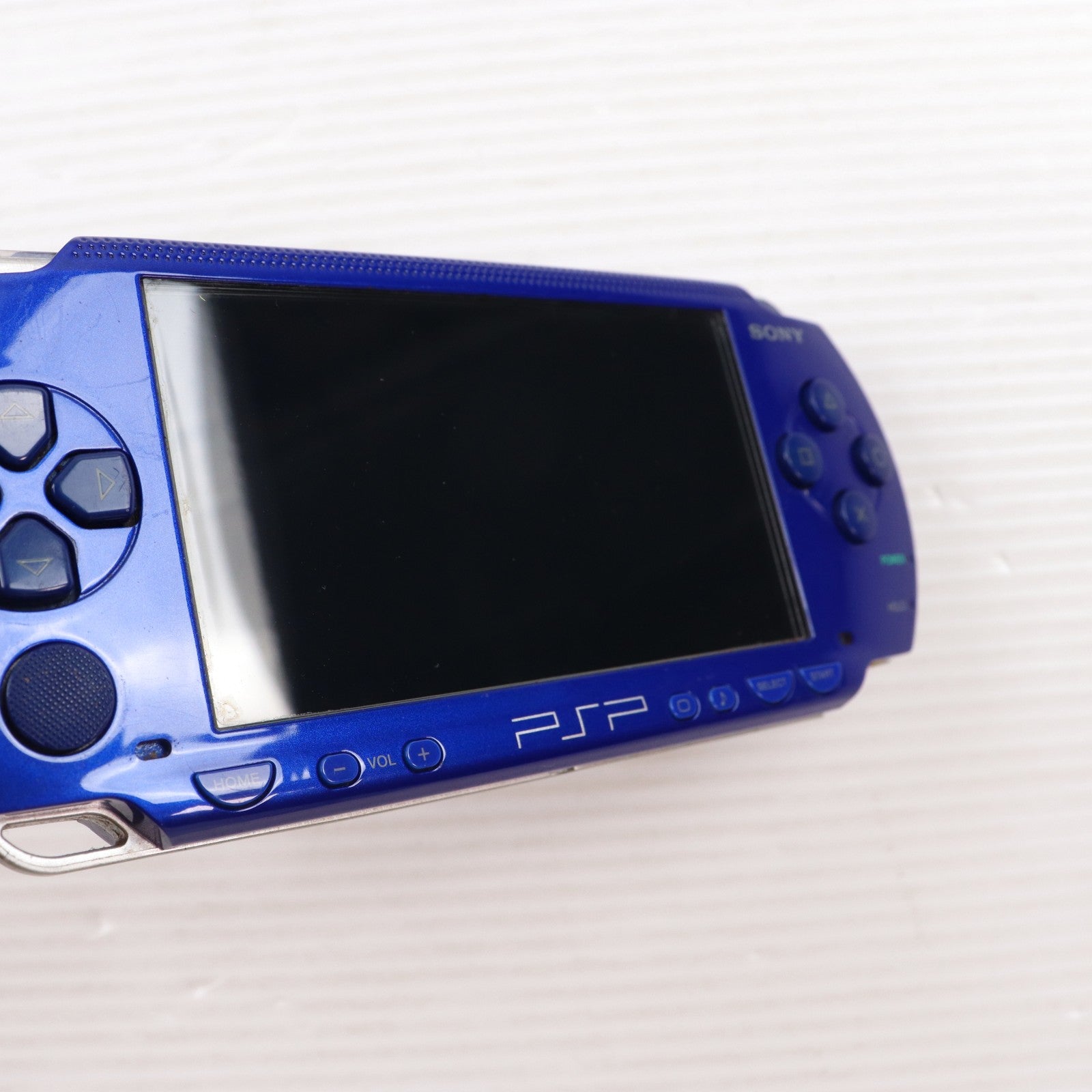 【中古即納】[PSP] (本体) PlayStation Portable(プレイステーション・ポータブル) メタリックブルー SCE(PSP-1000MB)(20061221)
