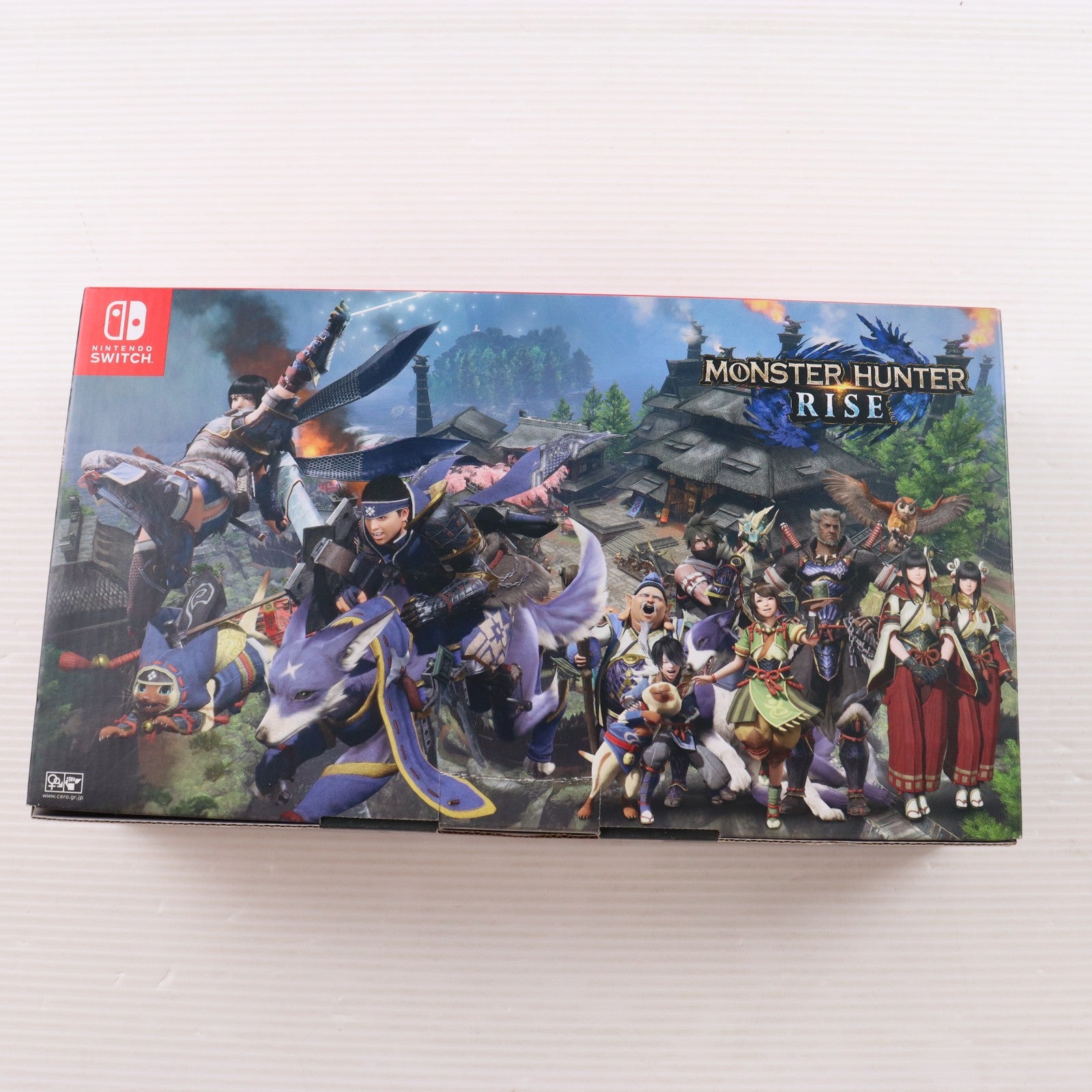【中古即納】[Switch] (本体) Nintendo Switch(ニンテンドースイッチ) モンスターハンターライズ スペシャルエディション 任天堂(HAD-S-KGAGL)(20210326)
