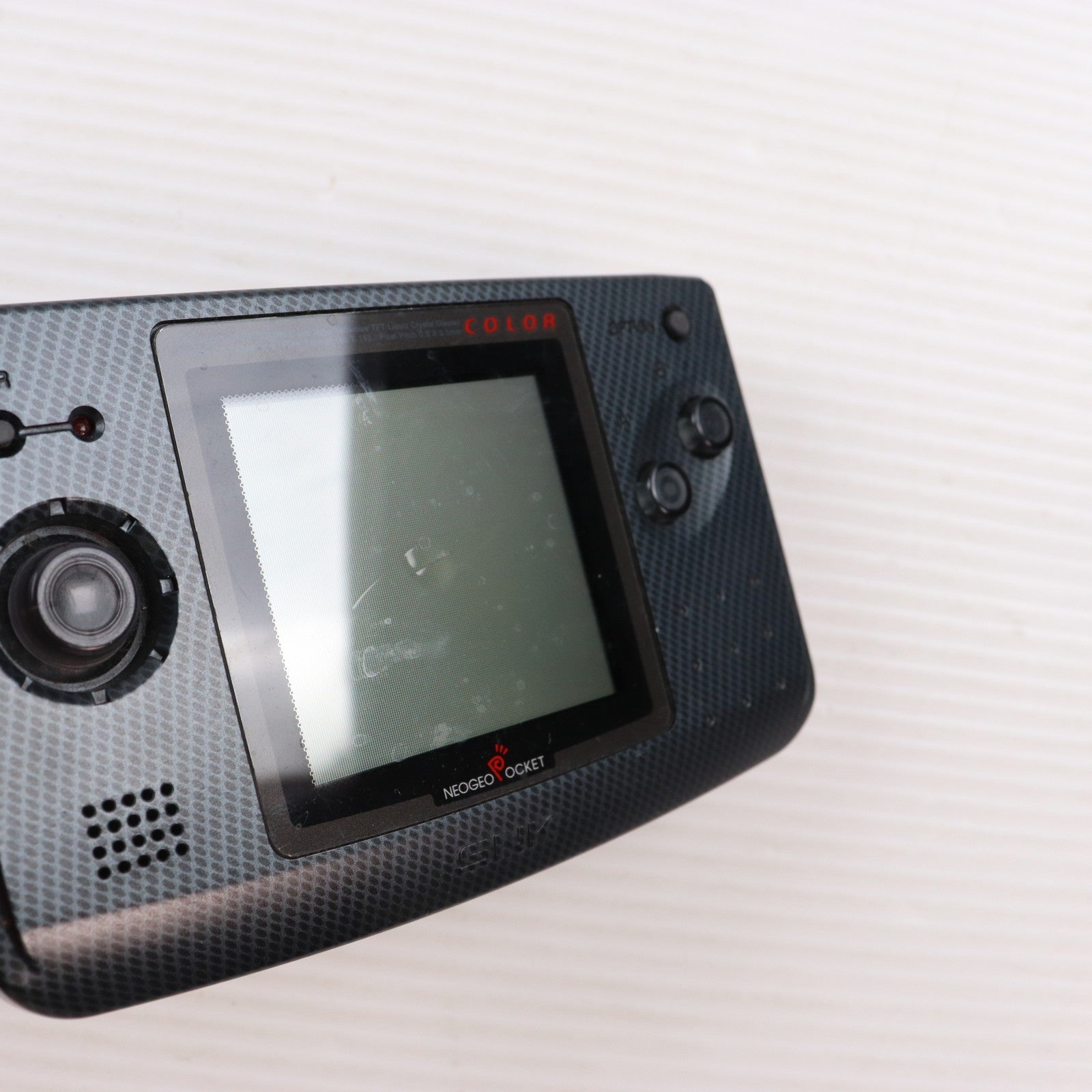 【中古即納】[NGP] (本体) NEOGEO POCKET COLOR(ネオジオポケットカラー) カーボンブラック SNK(エスエヌケイ)(NEOP52010)(19990319)