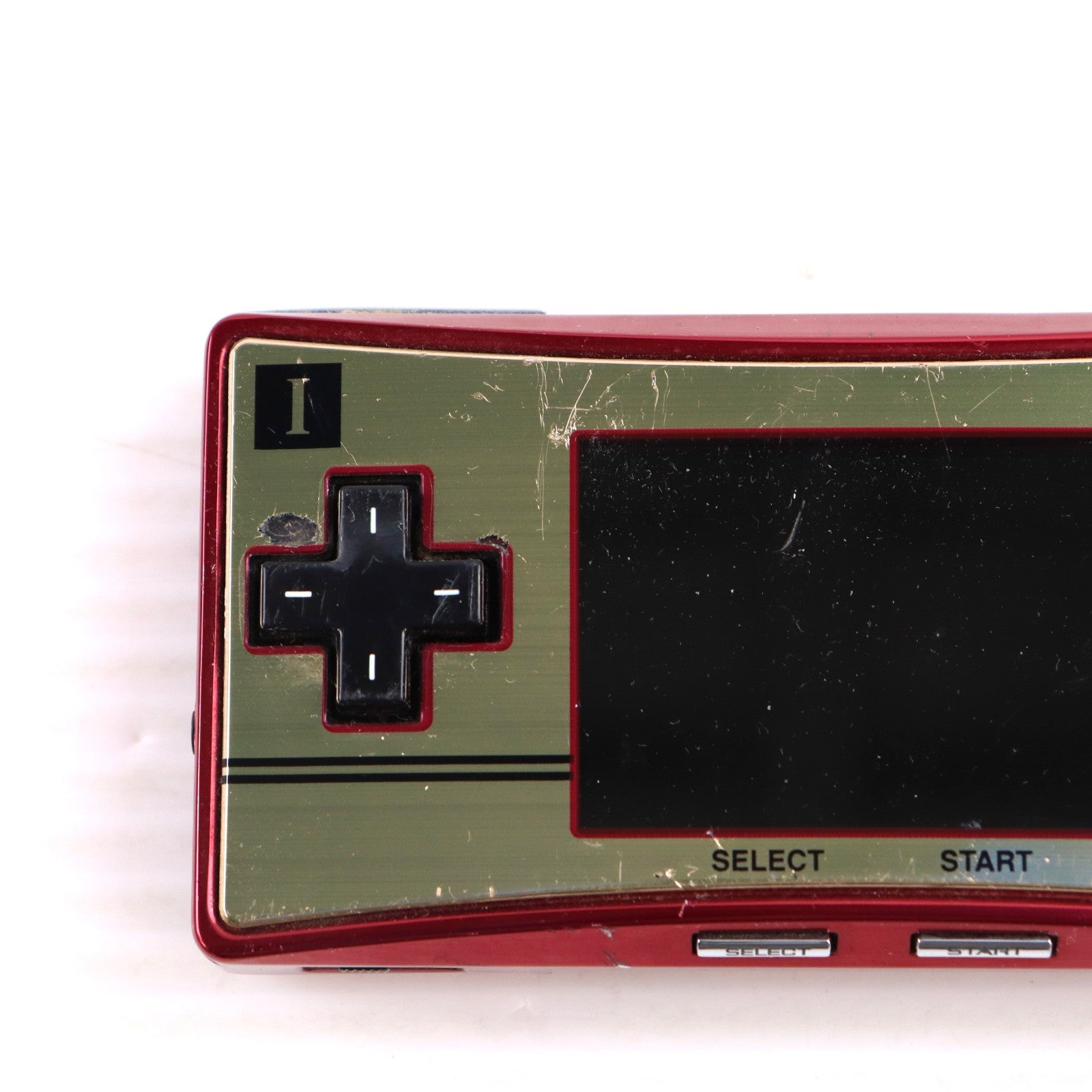 【中古即納】[GBA] (本体) GAMEBOY micro(ゲームボーイミクロ) ファミコンバージョン 任天堂(OXY-S-GA)(20050913)