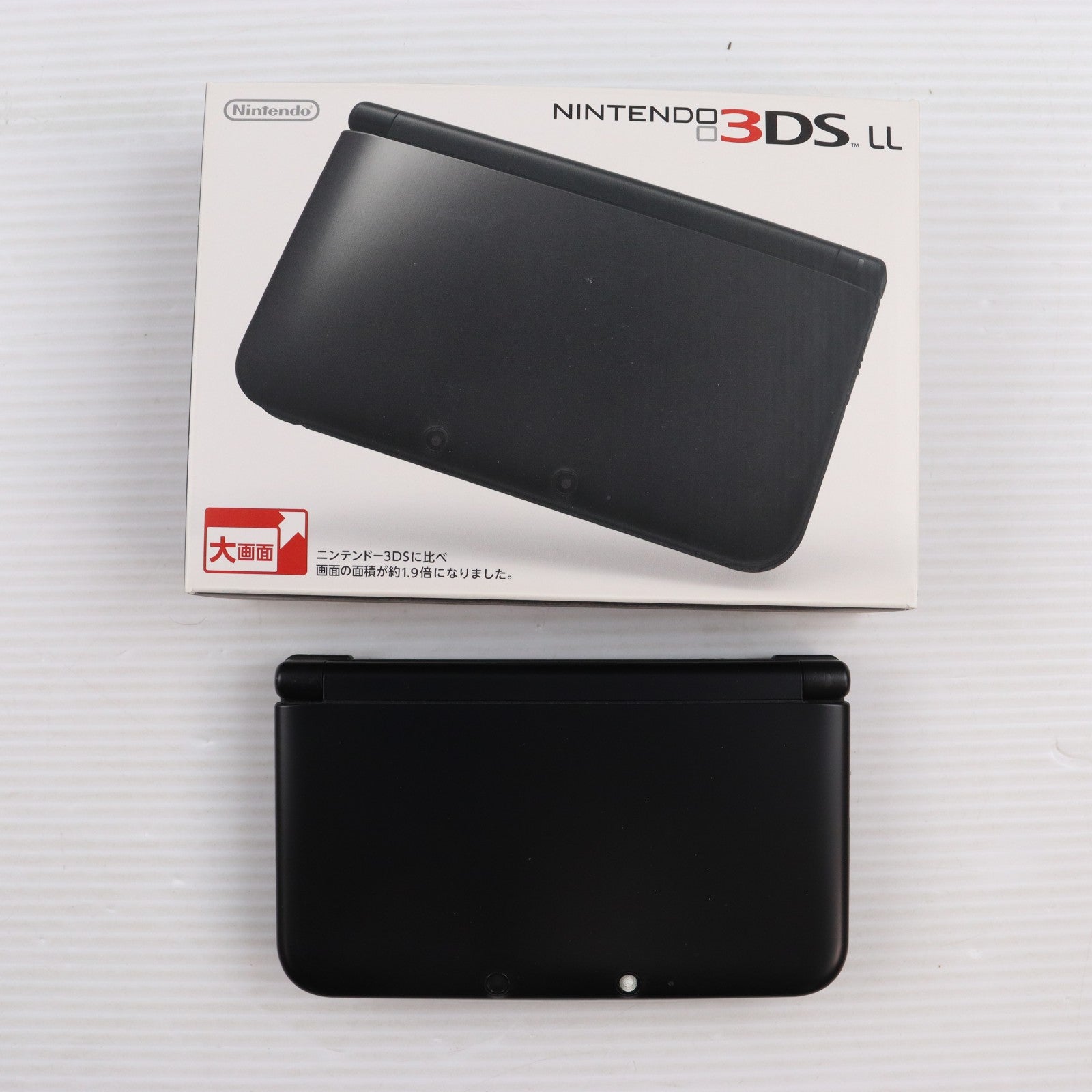 【中古即納】[3DS] (本体) ニンテンドー3DS LL ブラック 任天堂(SPR-S-KKAA)(20121101)