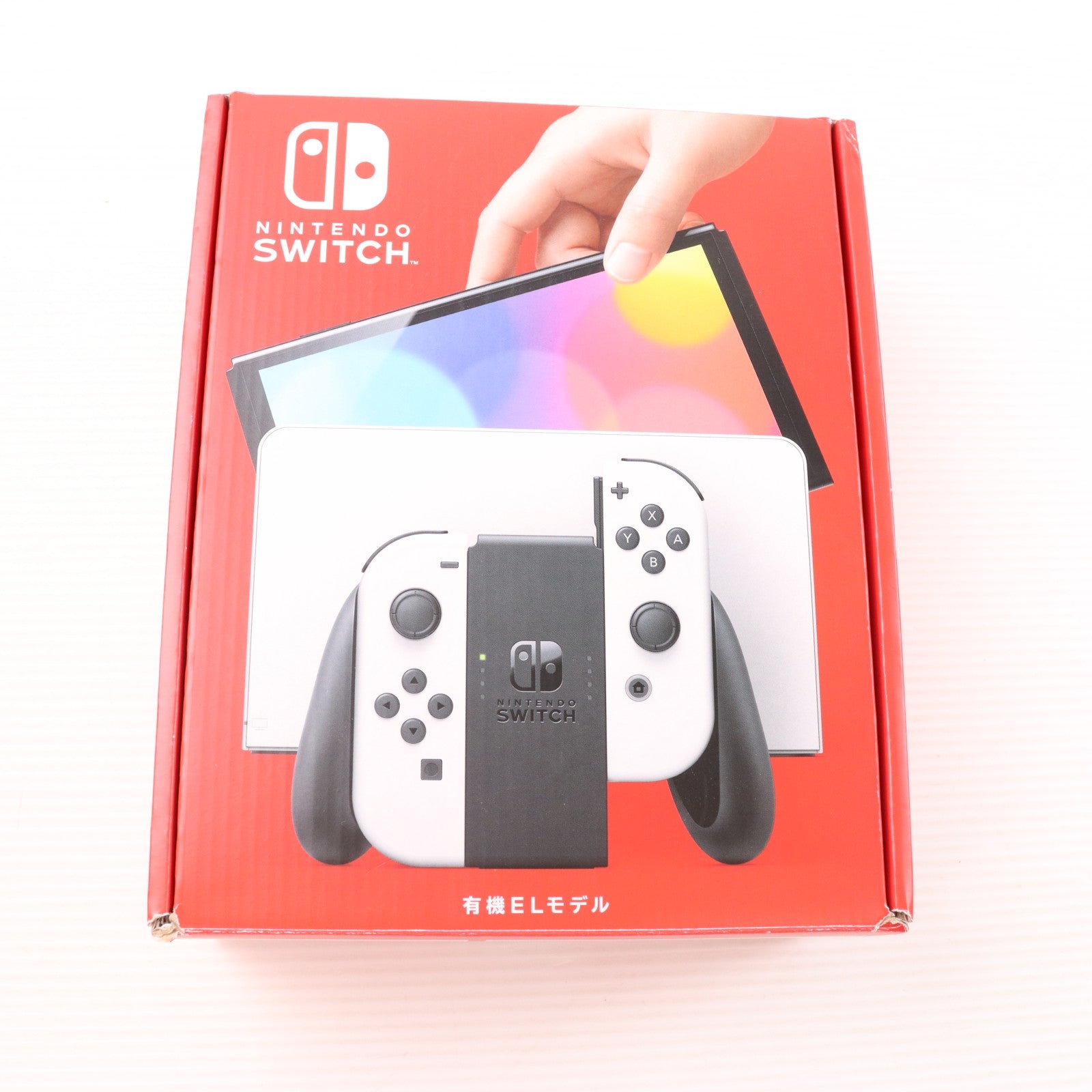 【中古即納】[Switch] (本体) Nintendo Switch(ニンテンドースイッチ) 有機ELモデル Joy-Con(L)/(R) ホワイト 任天堂(HEG-S-KAAAA)(20211008)