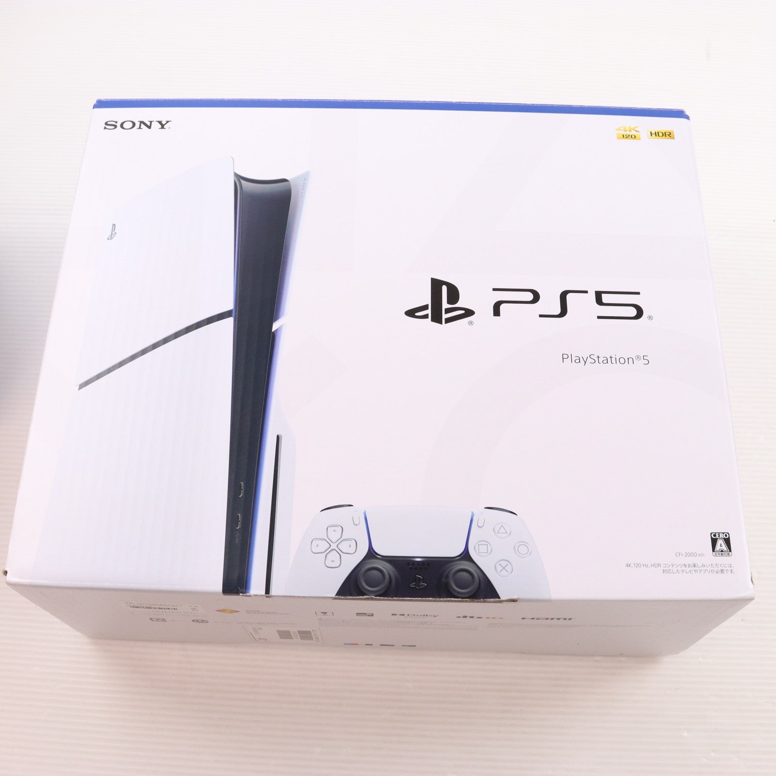 【中古即納】[PS5] (本体) PlayStation 5(プレイステーション5) slimモデル(スリムモデル) SIE(CFI-2000A01)(20231110)