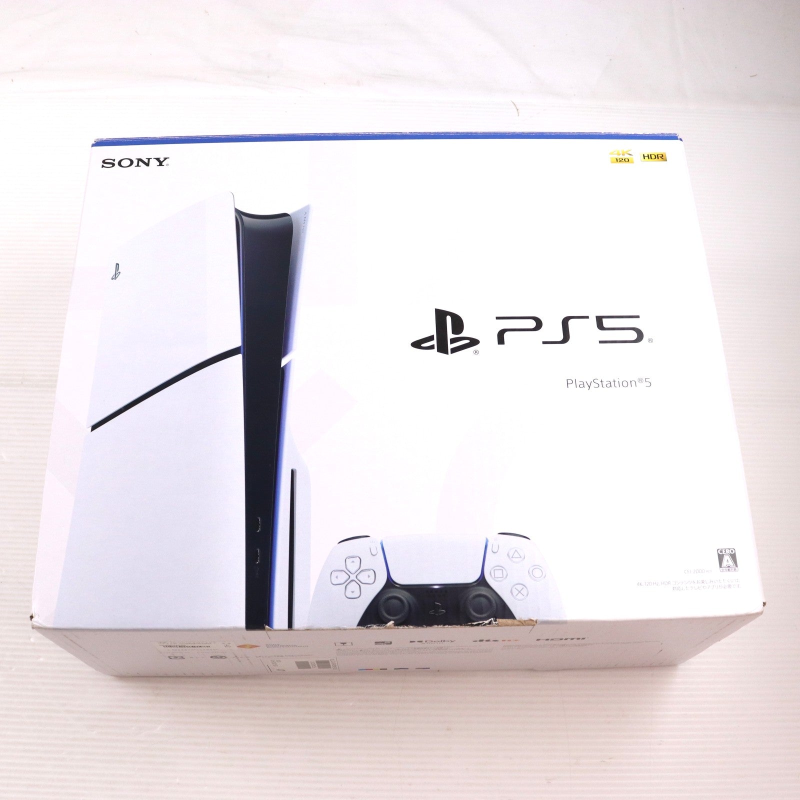 【中古即納】[PS5] (本体) PlayStation 5(プレイステーション5) slimモデル(スリムモデル) SIE(CFI-2000A01)(20231110)