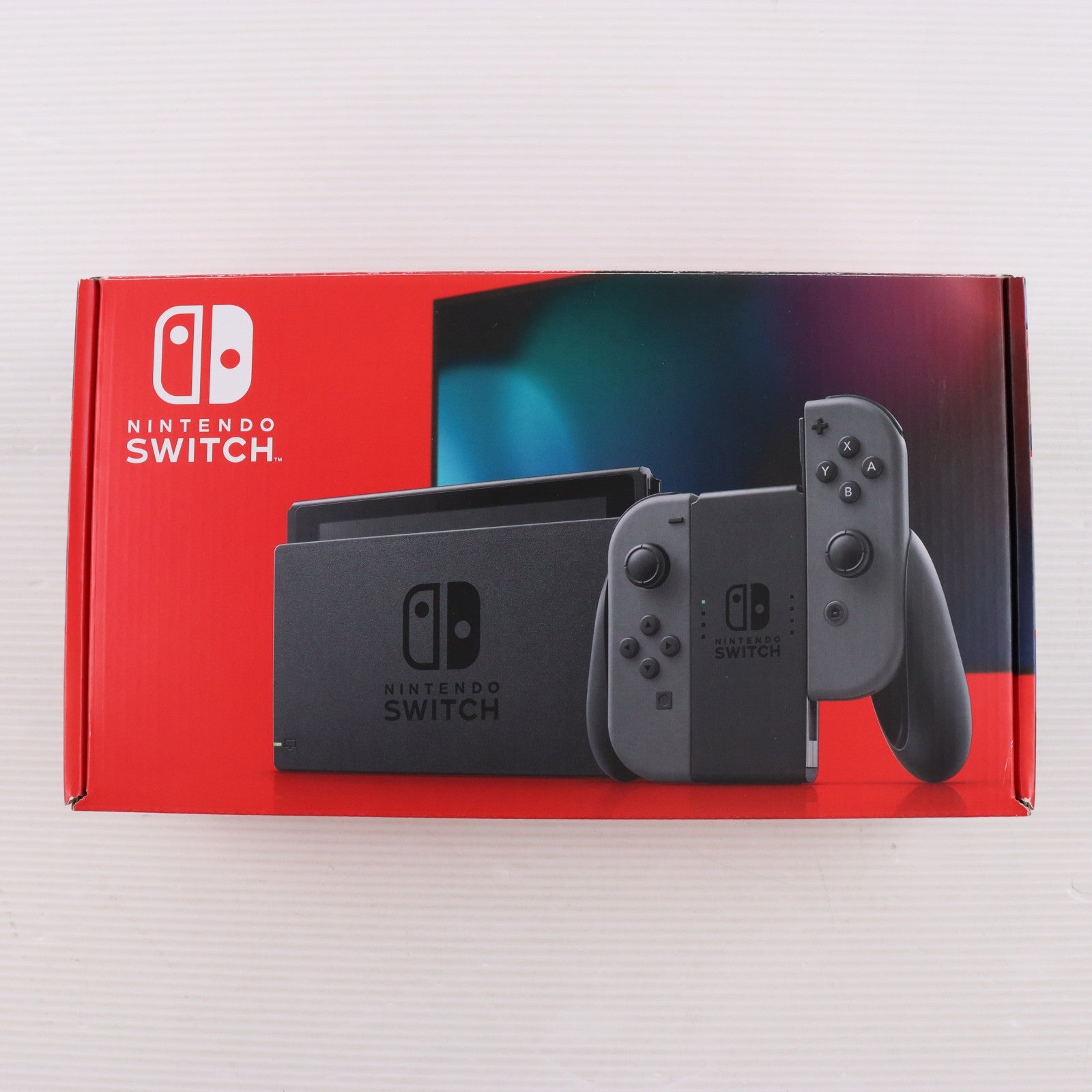 【中古即納】[Switch] (本体) Nintendo Switch(ニンテンドースイッチ) Joy-Con(L)/R グレー 任天堂(HAD-S-KAAAA)(20190830)