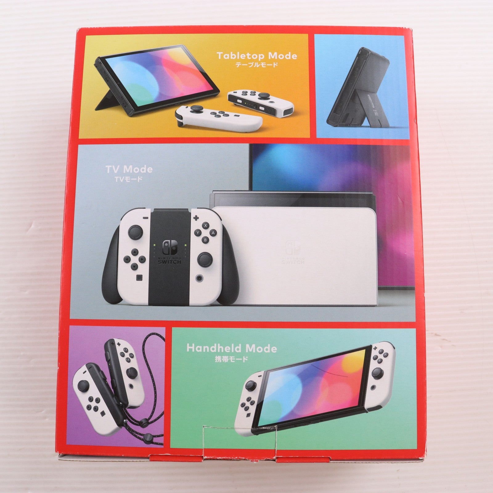 【中古即納】[Switch] (本体) Nintendo Switch(ニンテンドースイッチ) 有機ELモデル Joy-Con(L)/(R) ホワイト 任天堂(HEG-S-KAAAA)(20211008)