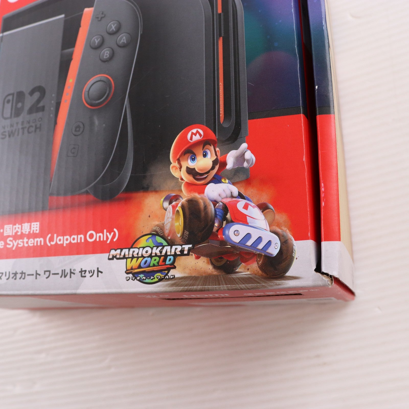 【中古即納】[Switch2] (本体)(ソフト無し) Nintendo Switch 2(ニンテンドースイッチ2)(日本語・国内専用) マリオカート ワールド セット 任天堂(BEE-S-KB6PA)(20250605)