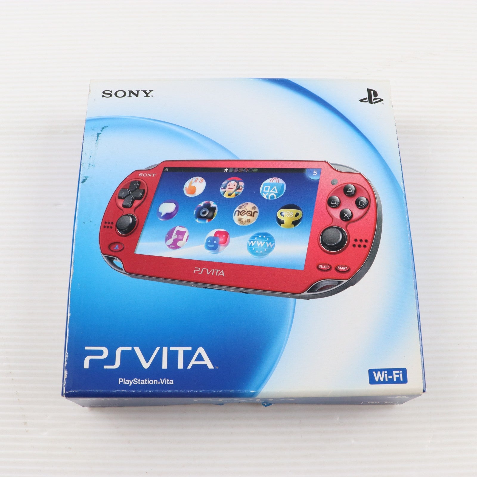 【中古即納】[PSVita] (本体) PlayStation Vita(プレイステーション ヴィータ) Wi-Fiモデル コズミック・レッド SCE(PCH-1000ZA03)(20121115)