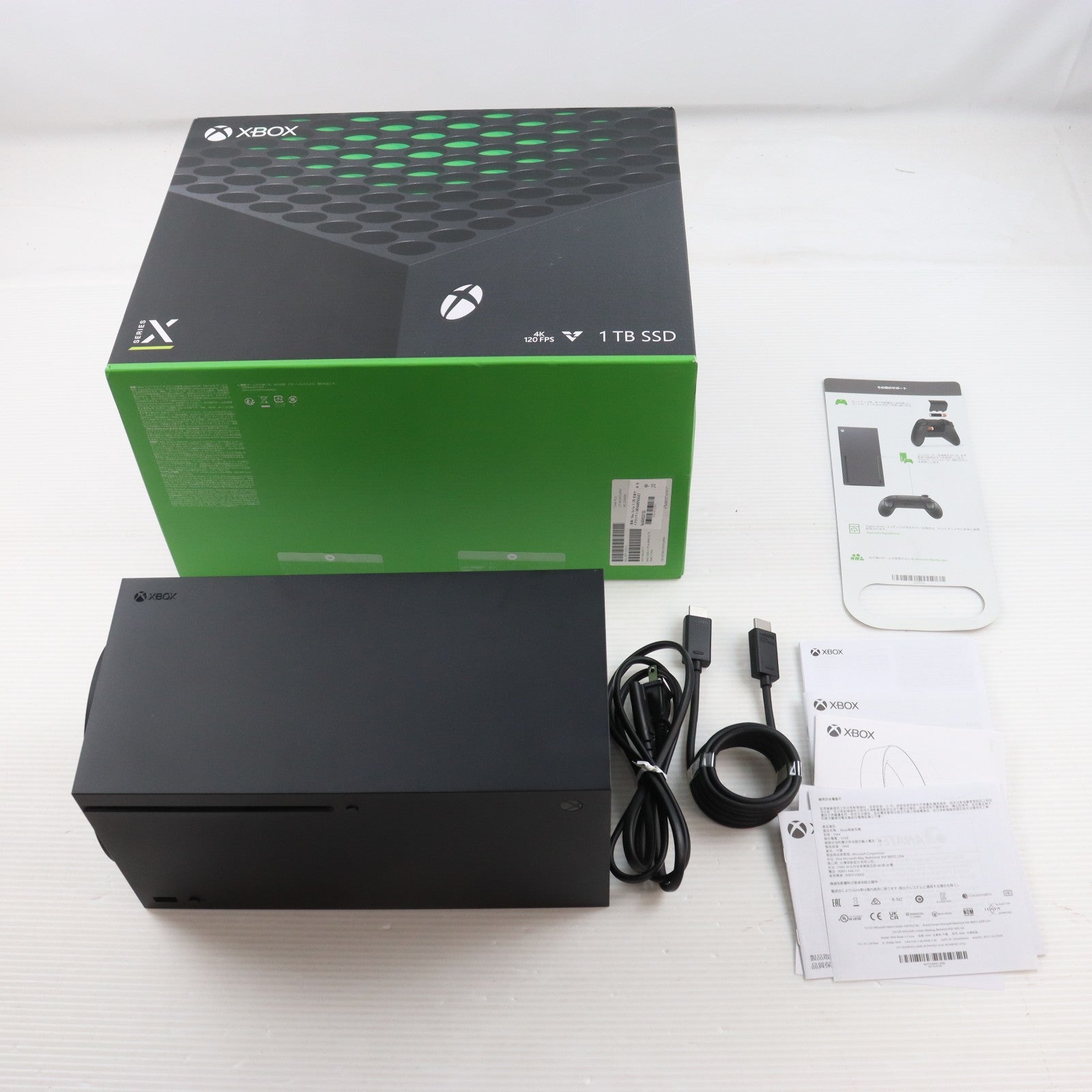 【中古即納】[XboxX/S] (本体) Xbox Series X 1TB 日本マイクロソフト(RRT-00015)(20201110)