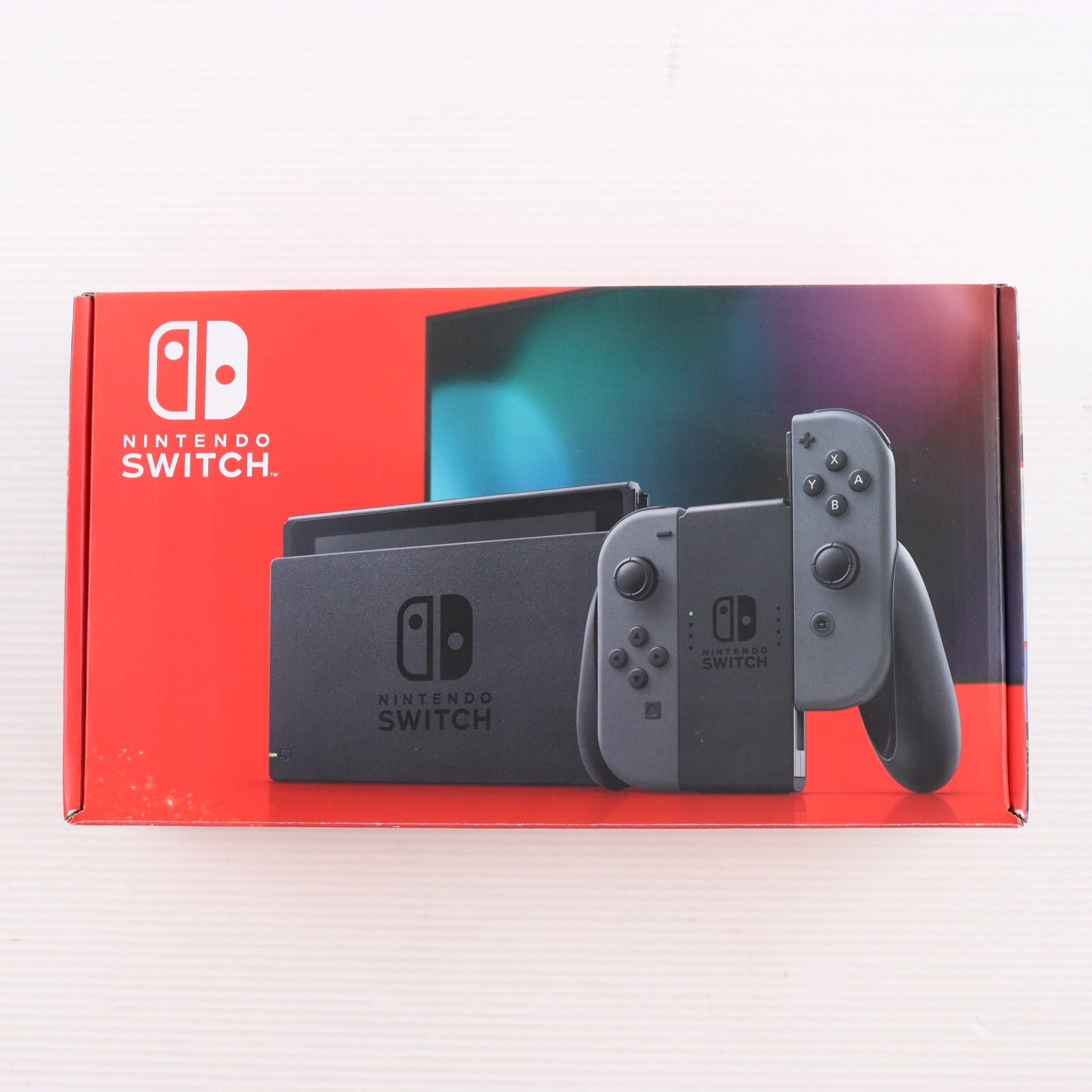 【中古即納】[Switch] (本体) Nintendo Switch(ニンテンドースイッチ) Joy-Con(L)/R グレー 任天堂(HAD-S-KAAAA)(20190830)