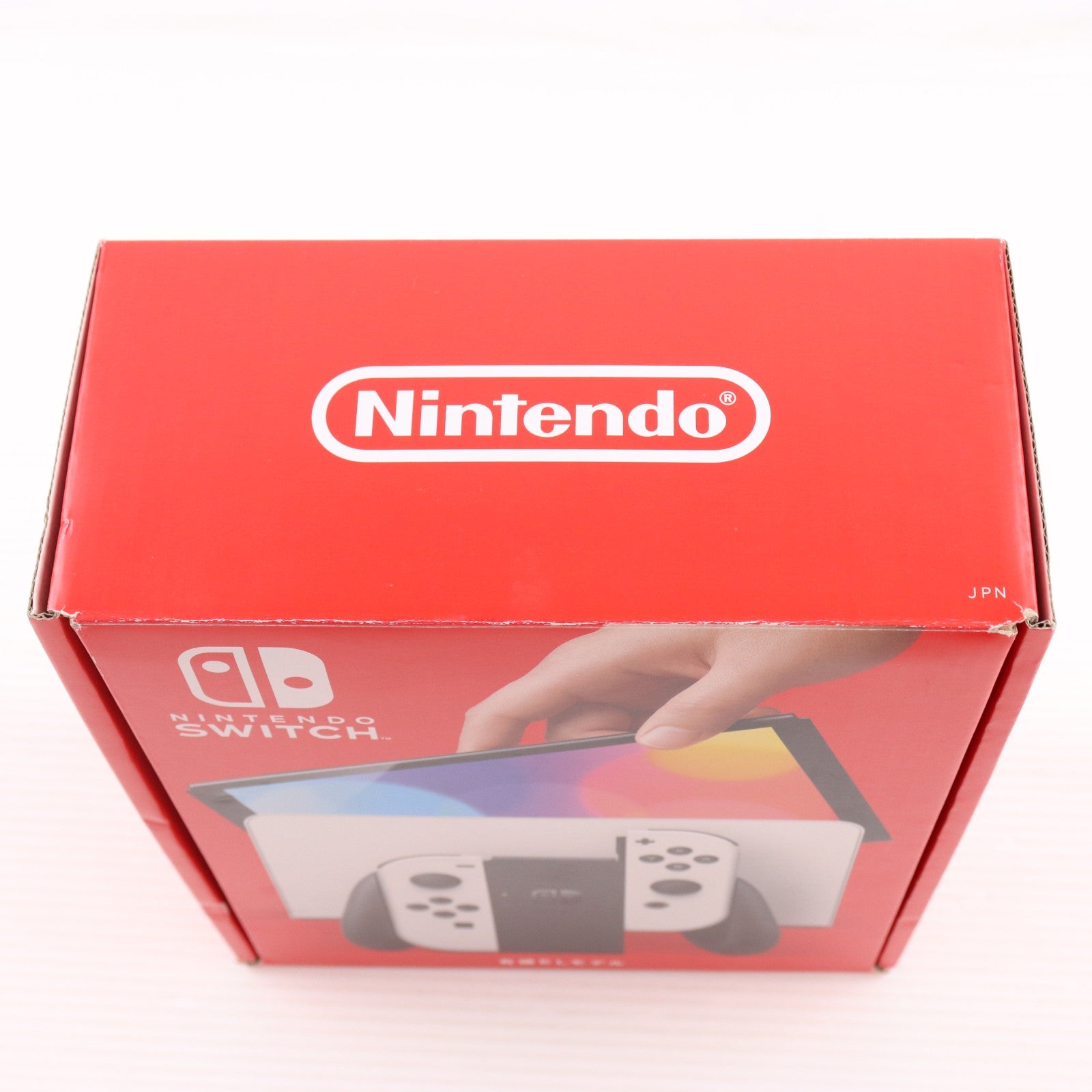 【中古即納】[Switch] (本体) Nintendo Switch(ニンテンドースイッチ) 有機ELモデル Joy-Con(L)/(R) ホワイト 任天堂(HEG-S-KAAAA)(20211008)