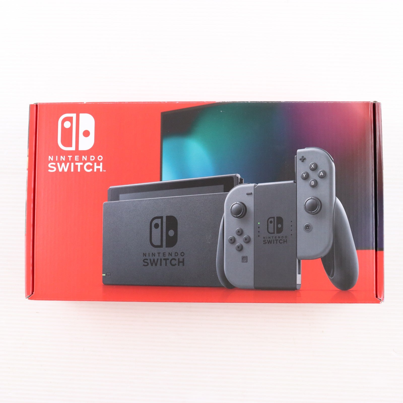 【中古即納】[Switch] (本体) Nintendo Switch(ニンテンドースイッチ) Joy-Con(L)/R グレー 任天堂(HAD-S-KAAAA)(20190830)