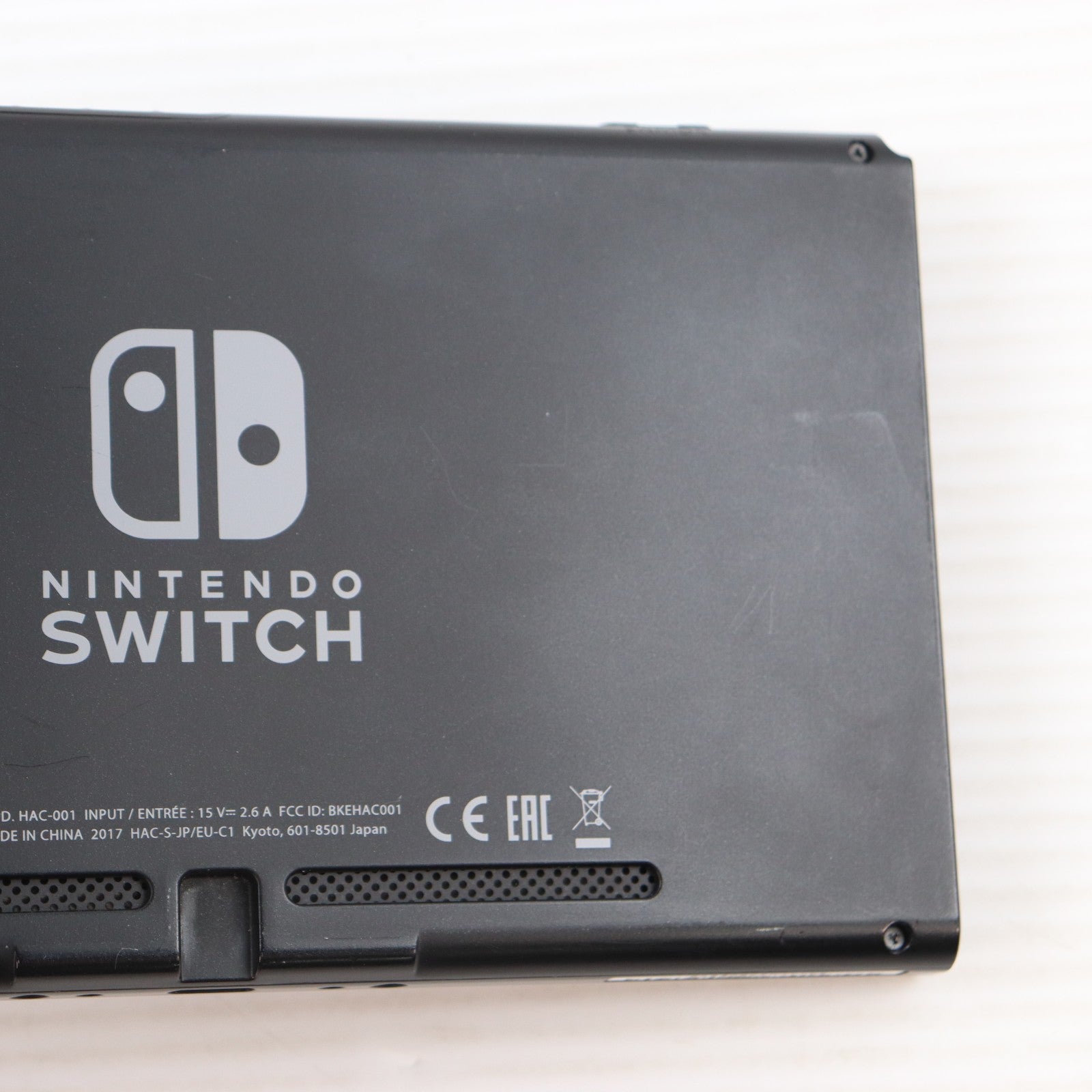【中古即納】[Switch] (本体) Nintendo Switch(ニンテンドースイッチ) Joy-Con(L)/R グレー 任天堂(HAC-S-KAAAA)(20170303)