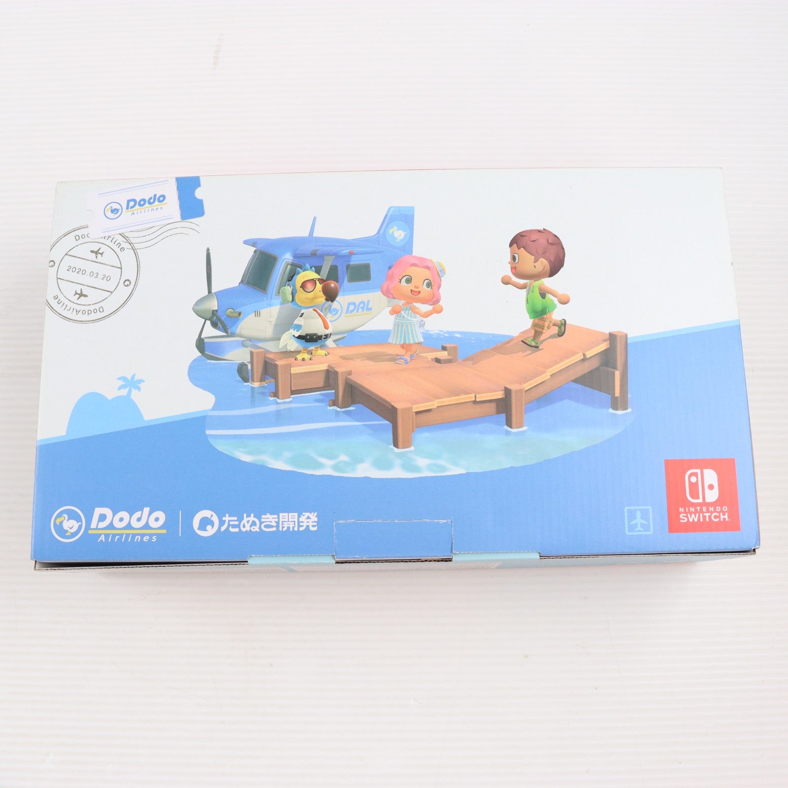【中古即納】[Switch] (本体)(ソフト無し) Nintendo Switch(ニンテンドースイッチ) あつまれ どうぶつの森セット 任天堂(HAD-S-KEAGC)(20200320)