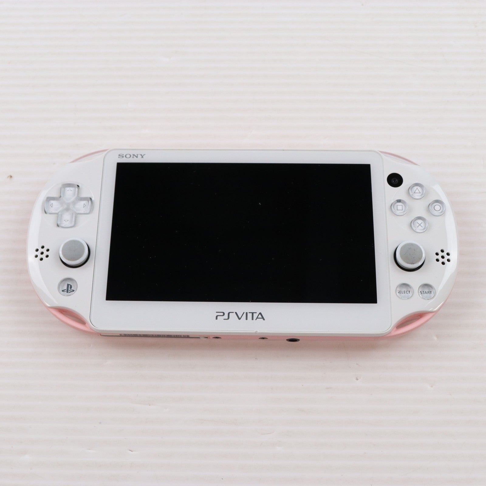【中古即納】[PSVita] (本体) PlayStation Vita(プレイステーション ヴィータ) Wi-Fiモデル ライトピンク/ホワイト SCE(PCH-2000ZA19)(20141113)