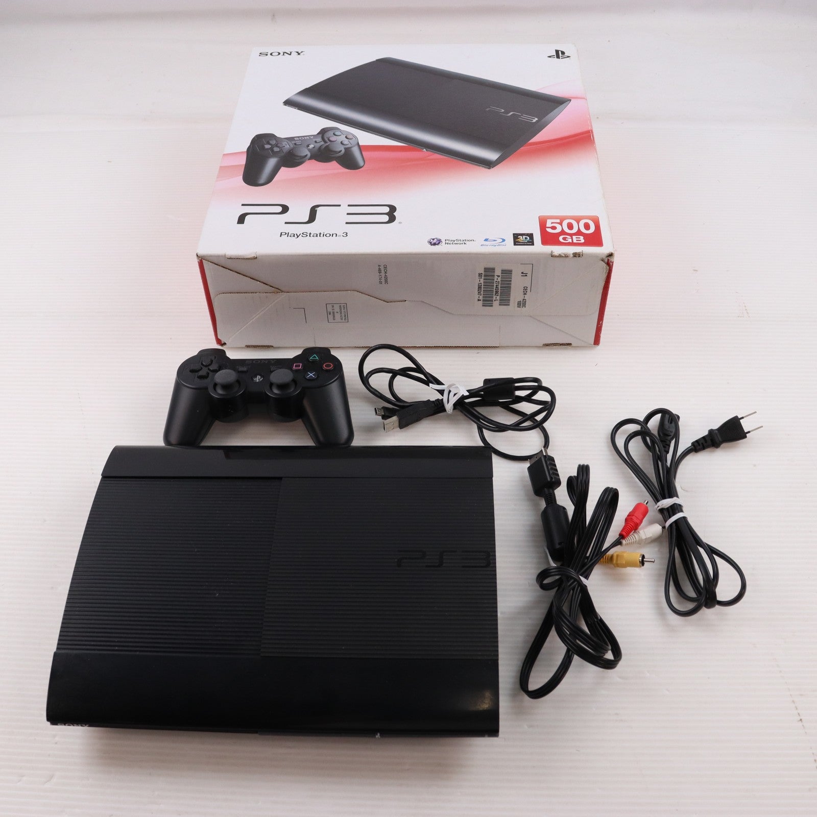 【中古即納】[PS3] (本体) PlayStation 3(プレイステーション3) チャコール・ブラック 500GB SCE(CECH-4200C)(20131130)