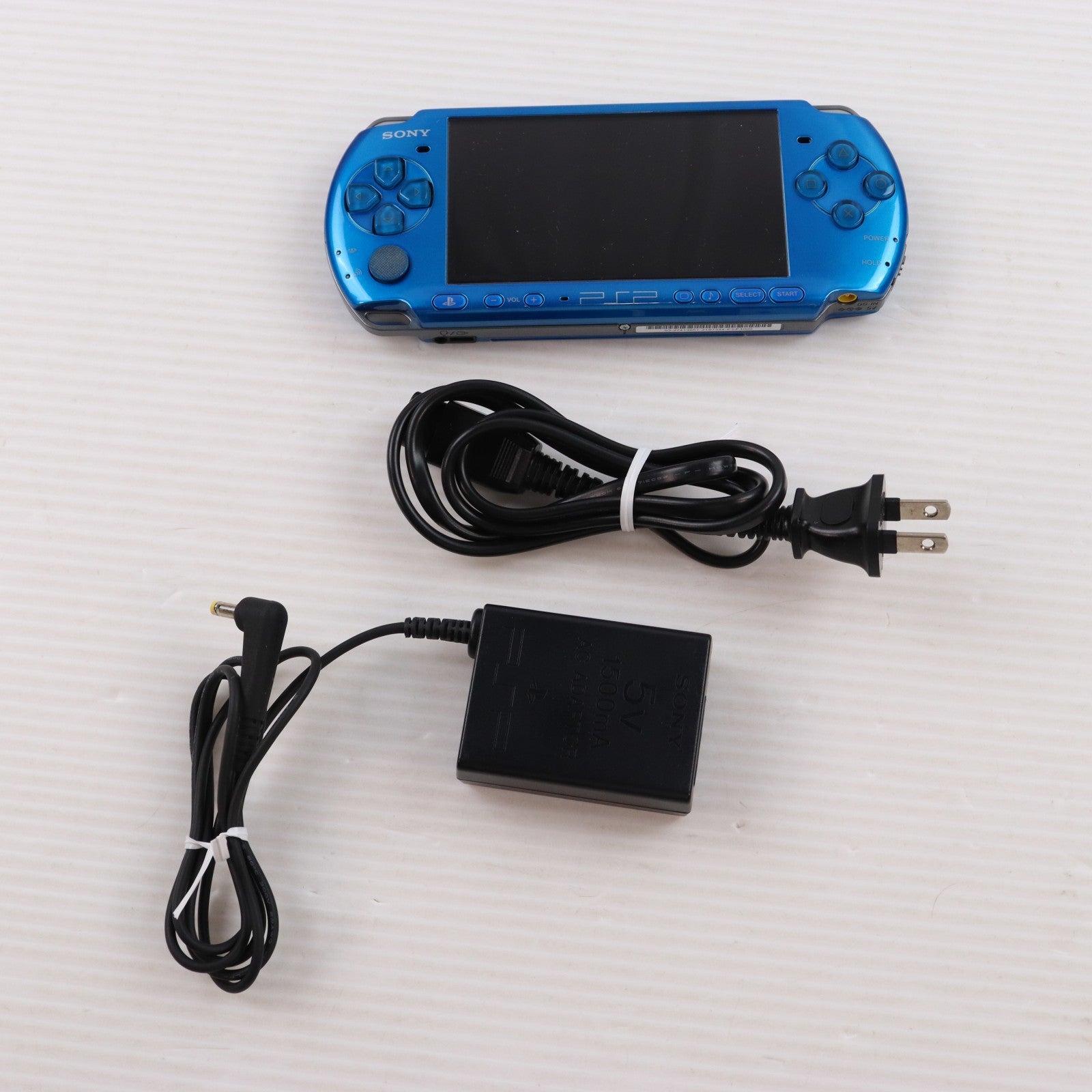 【中古即納】[PSP] (本体) PlayStation Portable(プレイステーション・ポータブル) バイブラント・ブルー SCE(PSP-3000VB)(20090305)