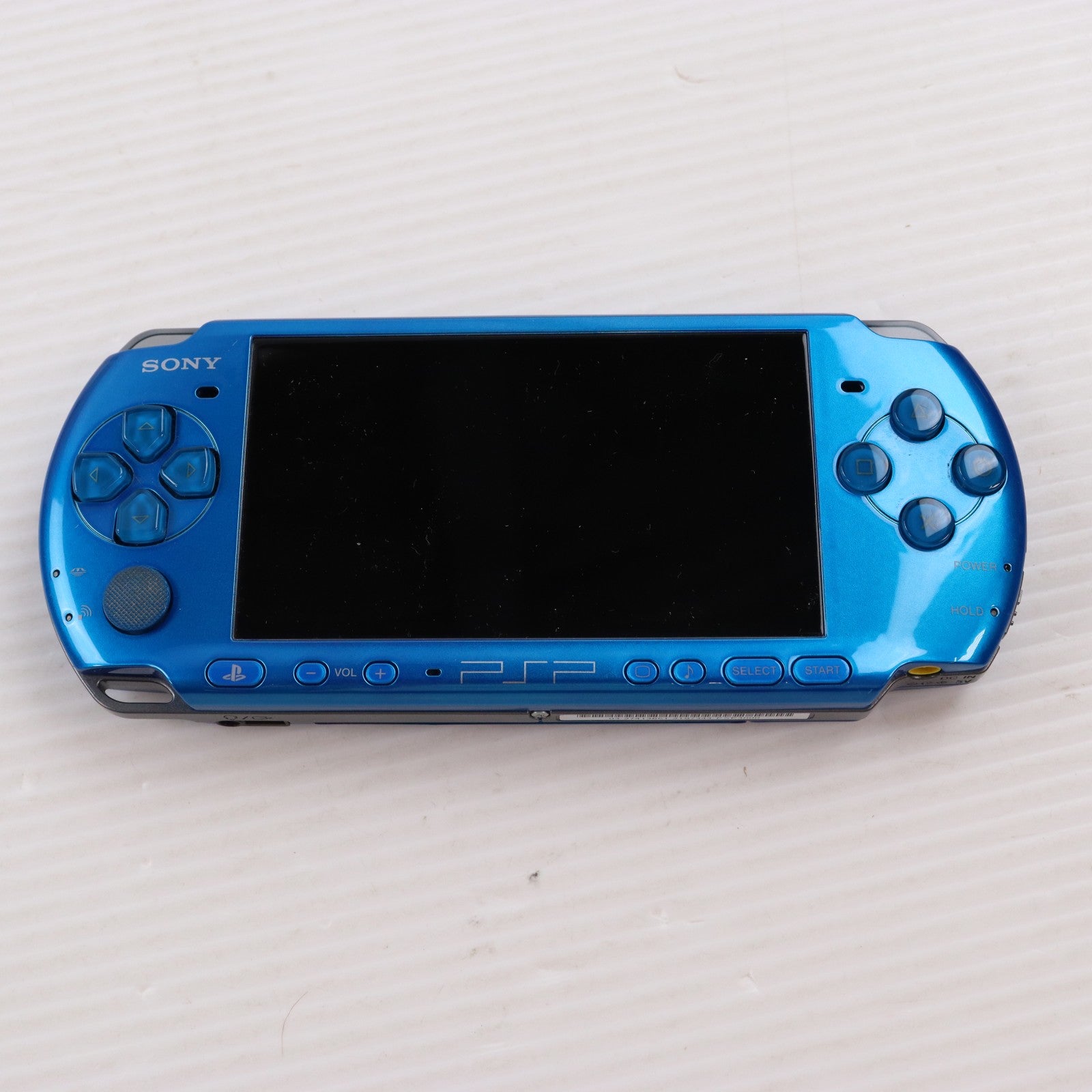 【中古即納】[PSP] (本体) PlayStation Portable(プレイステーション・ポータブル) バイブラント・ブルー SCE(PSP-3000VB)(20090305)