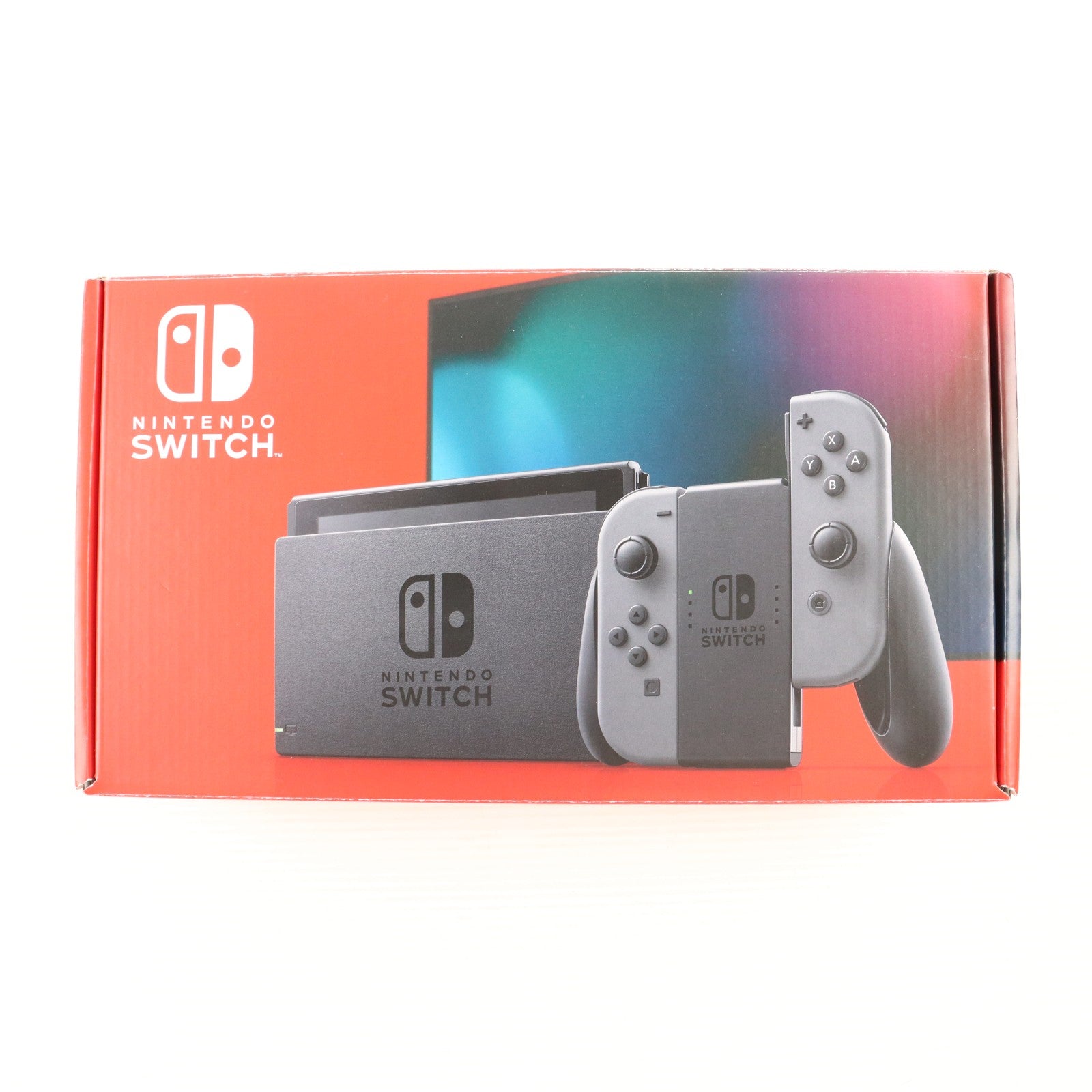 【中古即納】[Switch] (本体) Nintendo Switch(ニンテンドースイッチ) Joy-Con(L)/R グレー 任天堂(HAD-S-KAAAA)(20190830)