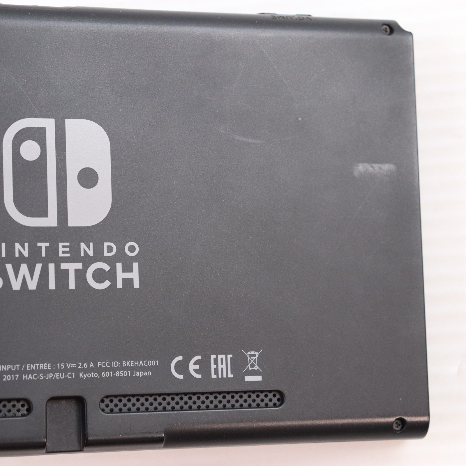 【中古即納】[Switch] (本体) Nintendo Switch(ニンテンドースイッチ) Joy-Con(L)/R グレー 任天堂(HAC-S-KAAAA)(20170303)