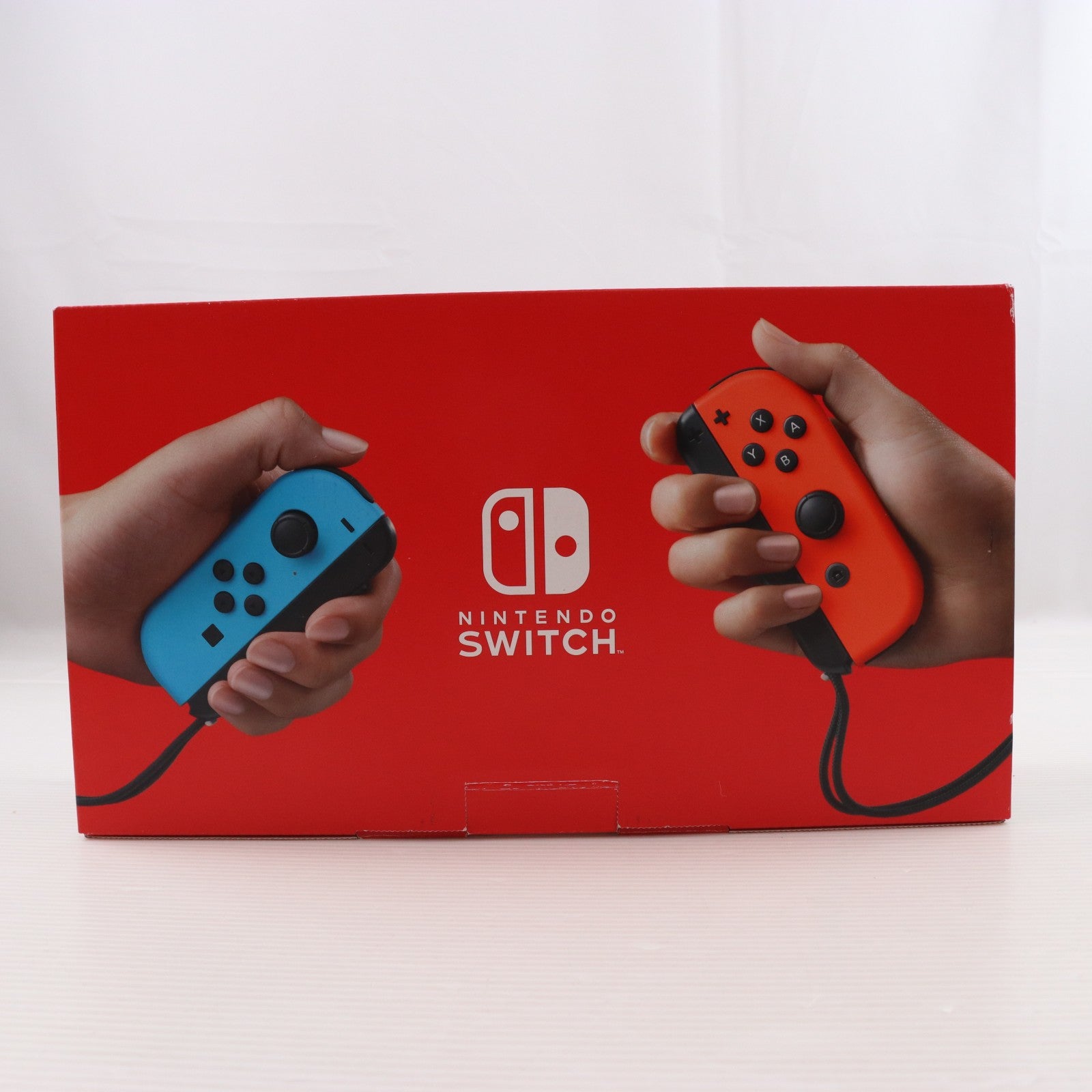 【中古即納】[Switch] (本体) Nintendo Switch(ニンテンドースイッチ) Joy-Con(L) ネオンブルー/(R) ネオンレッド 任天堂(HAD-S-KABAA)(20190830)