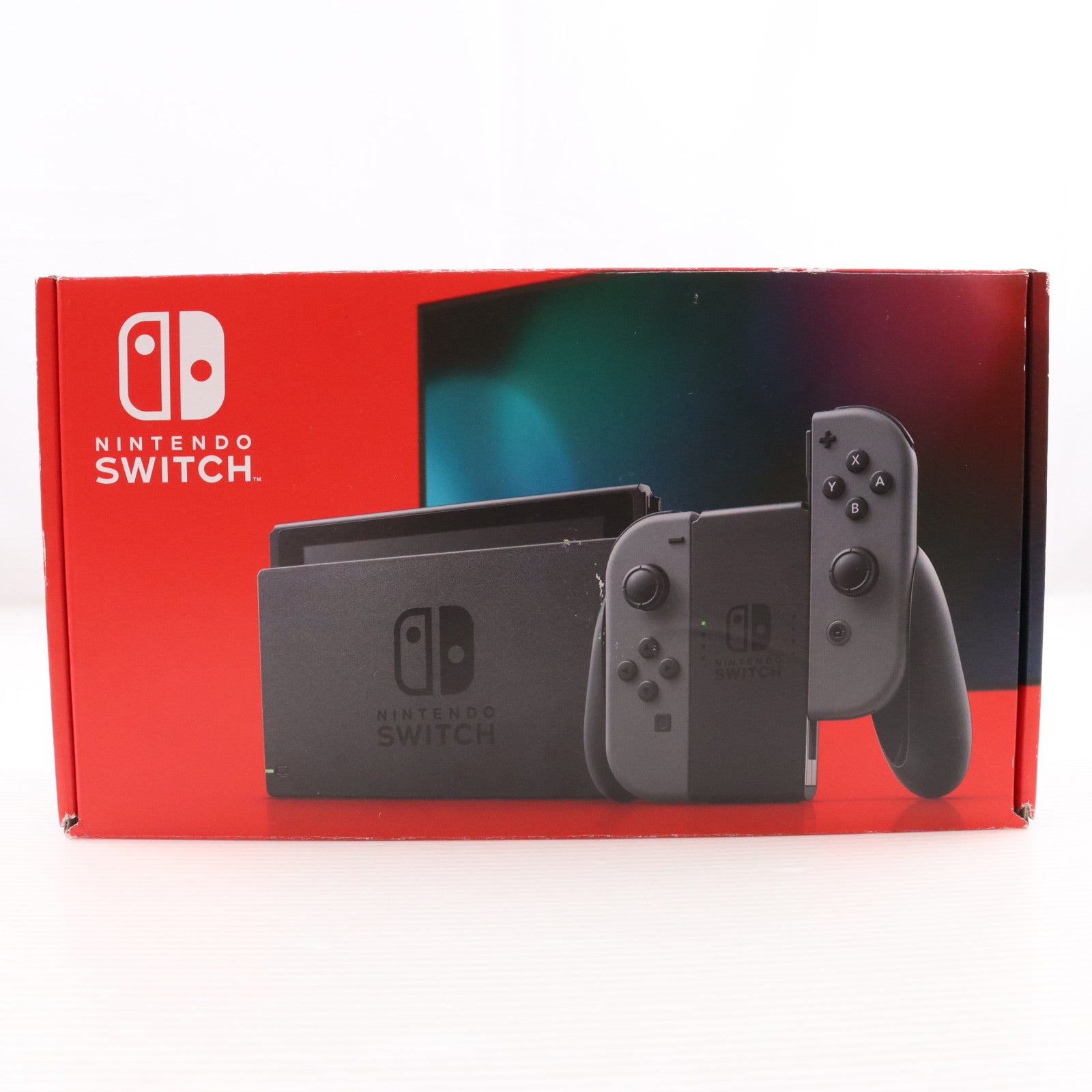 【中古即納】[Switch] (本体) Nintendo Switch(ニンテンドースイッチ) Joy-Con(L)/(R) グレー 任天堂(HAD-S-KAAAH)(20230412)