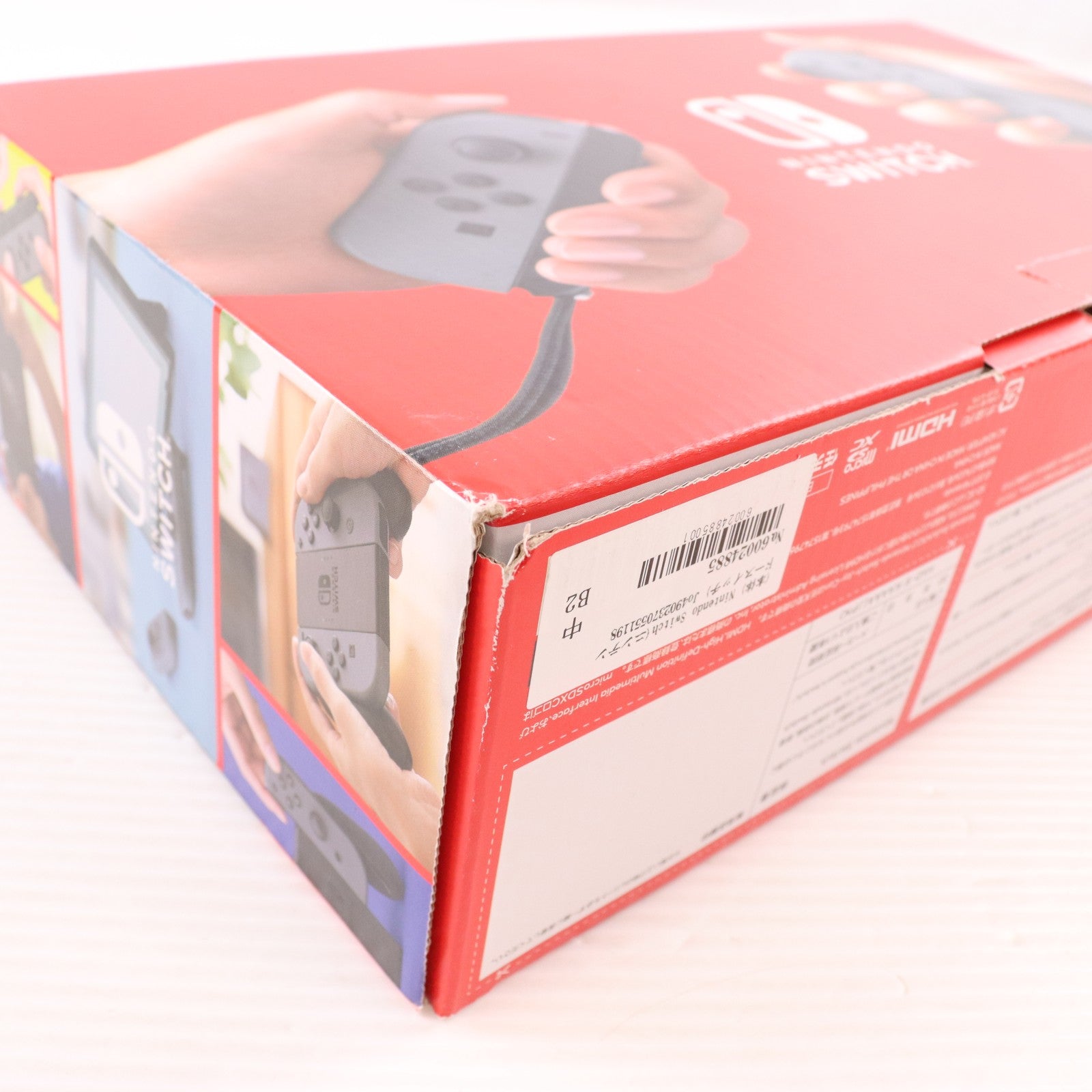 【中古即納】[Switch] (本体) Nintendo Switch(ニンテンドースイッチ) Joy-Con(L)/(R) グレー 任天堂(HAD-S-KAAAH)(20230412)