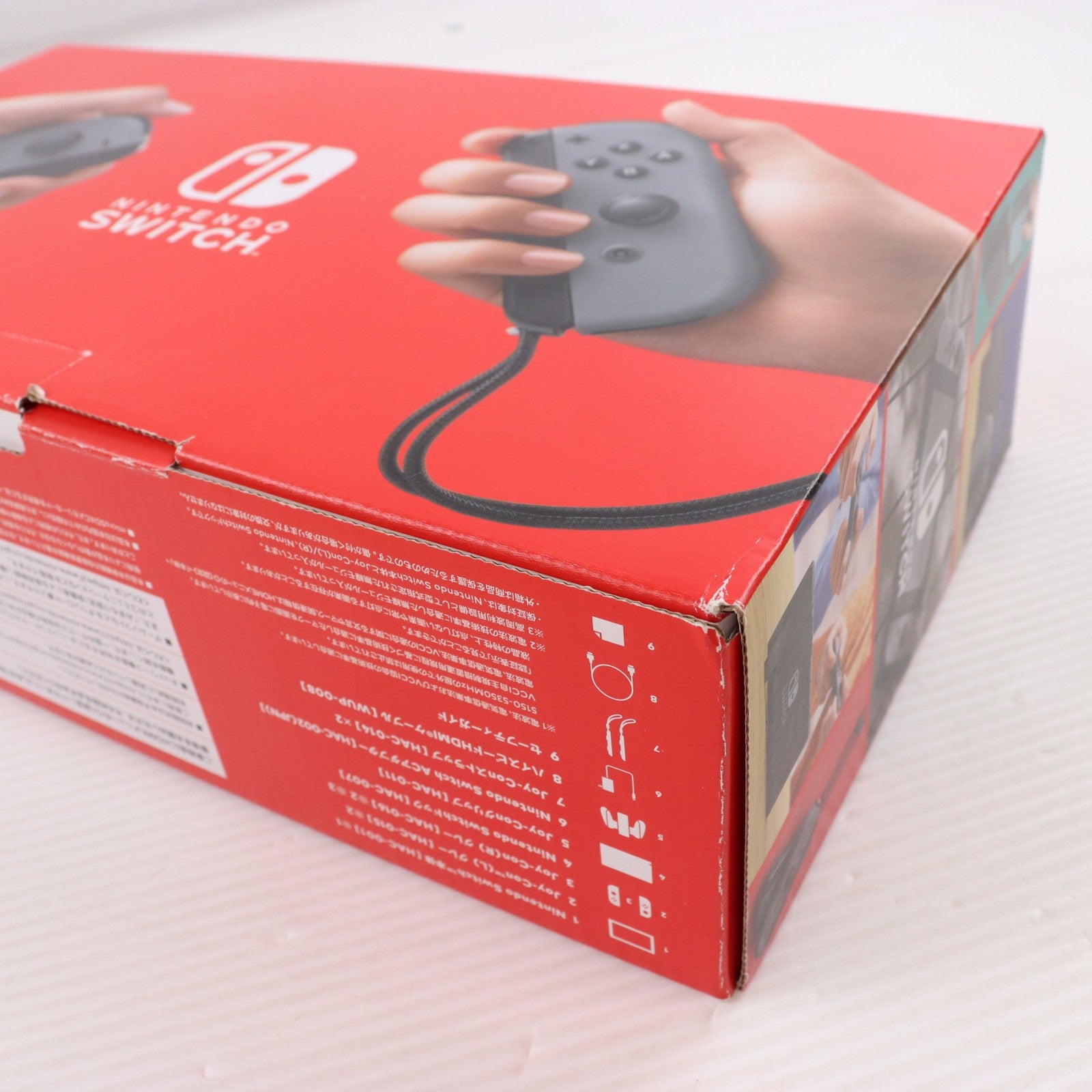 【中古即納】[Switch] (本体) Nintendo Switch(ニンテンドースイッチ) Joy-Con(L)/(R) グレー 任天堂(HAD-S-KAAAH)(20230412)