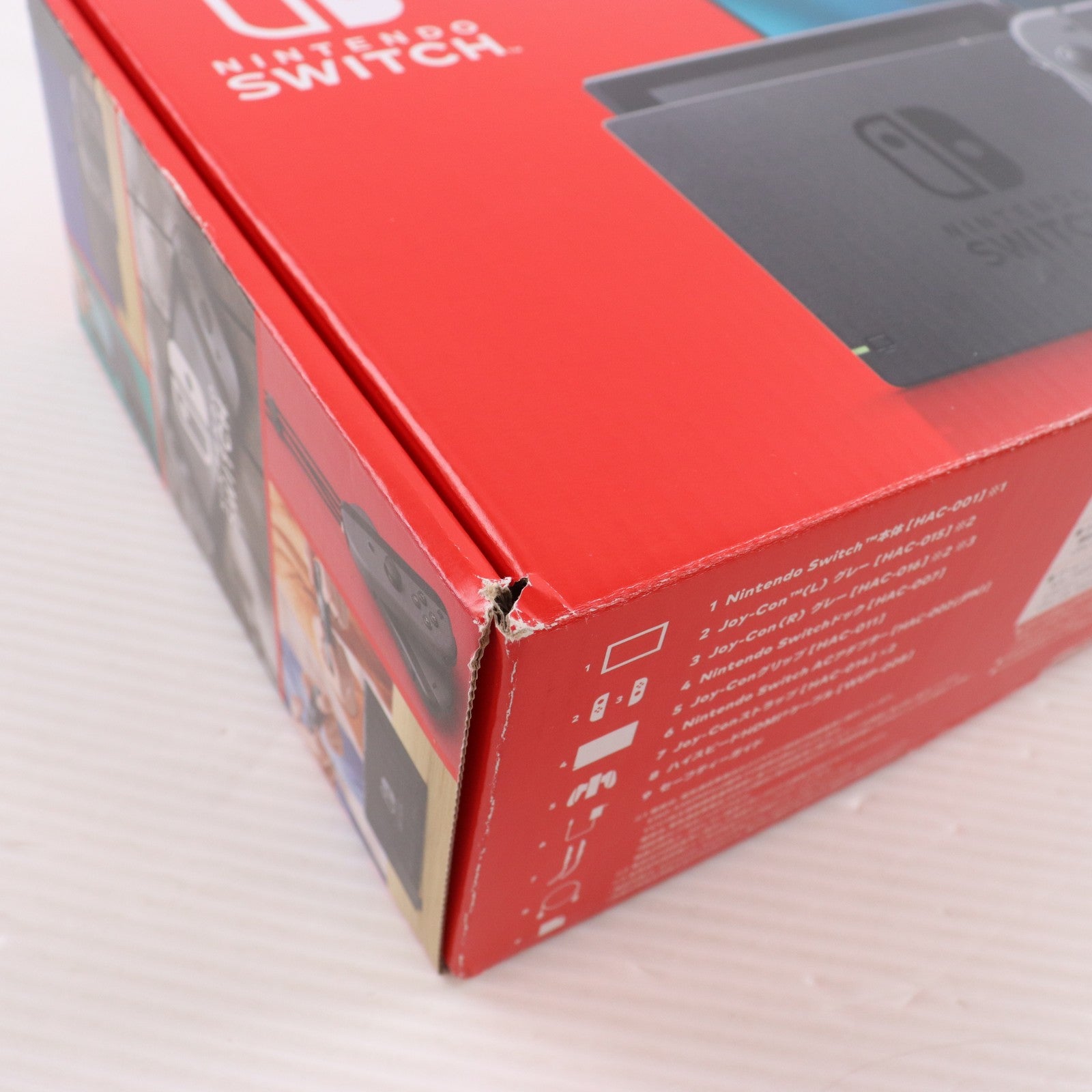 【中古即納】[Switch] (本体) Nintendo Switch(ニンテンドースイッチ) Joy-Con(L)/(R) グレー 任天堂(HAD-S-KAAAH)(20230412)