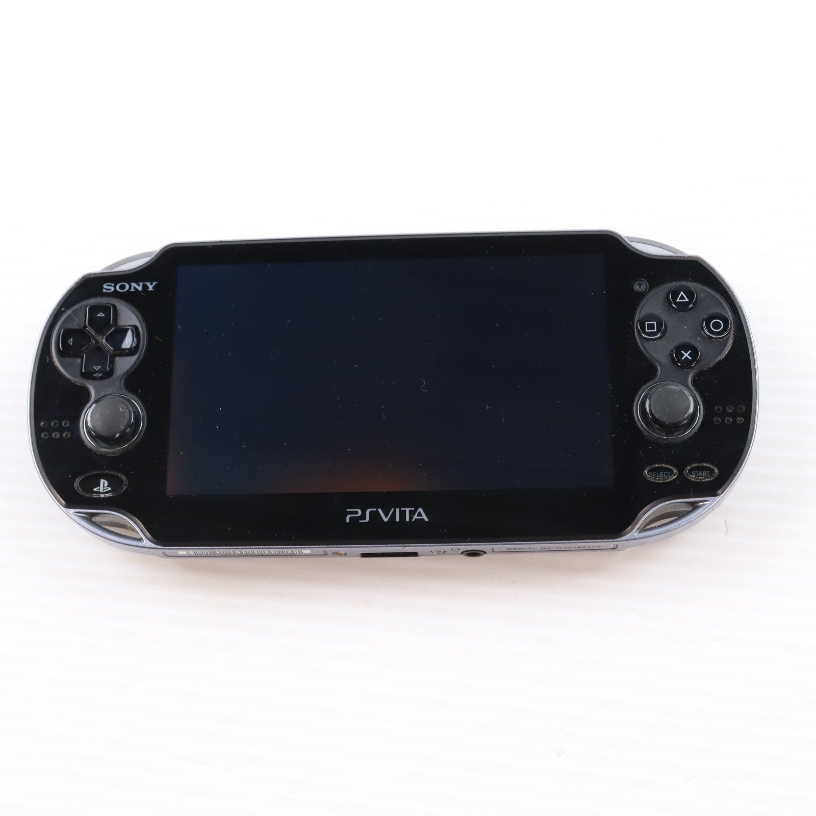 【中古即納】[PSVita] (本体) PlayStation Vita(プレイステーション ヴィータ) Wi-Fiモデル クリスタル・ブラック SCE(PCH-1000ZA01)(20111217)