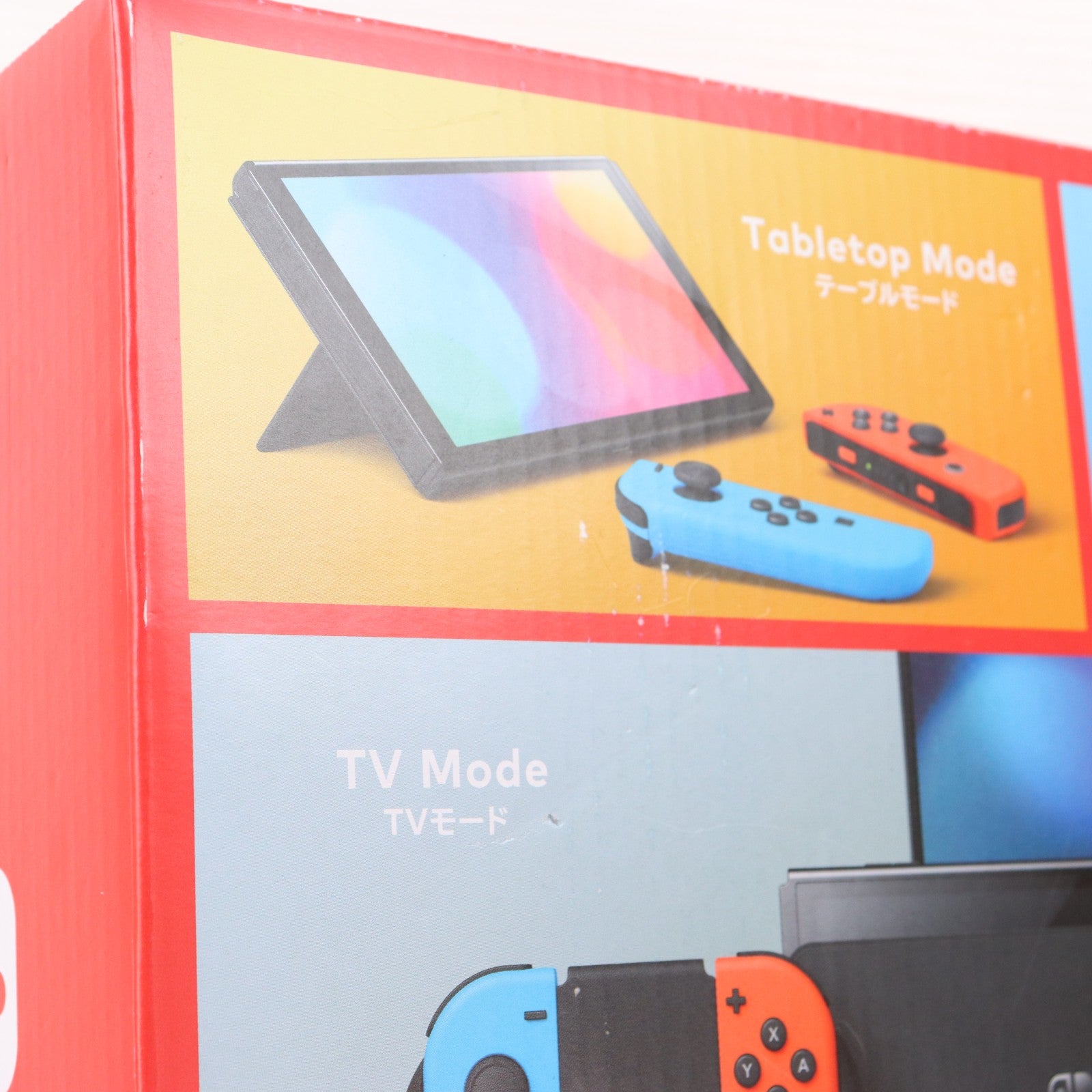 【中古即納】[Switch] (本体) Nintendo Switch(ニンテンドースイッチ) 有機ELモデル Joy-Con(L) ネオンブルー/R ネオンレッド 任天堂(HEG-S-KABAA)(20211008)