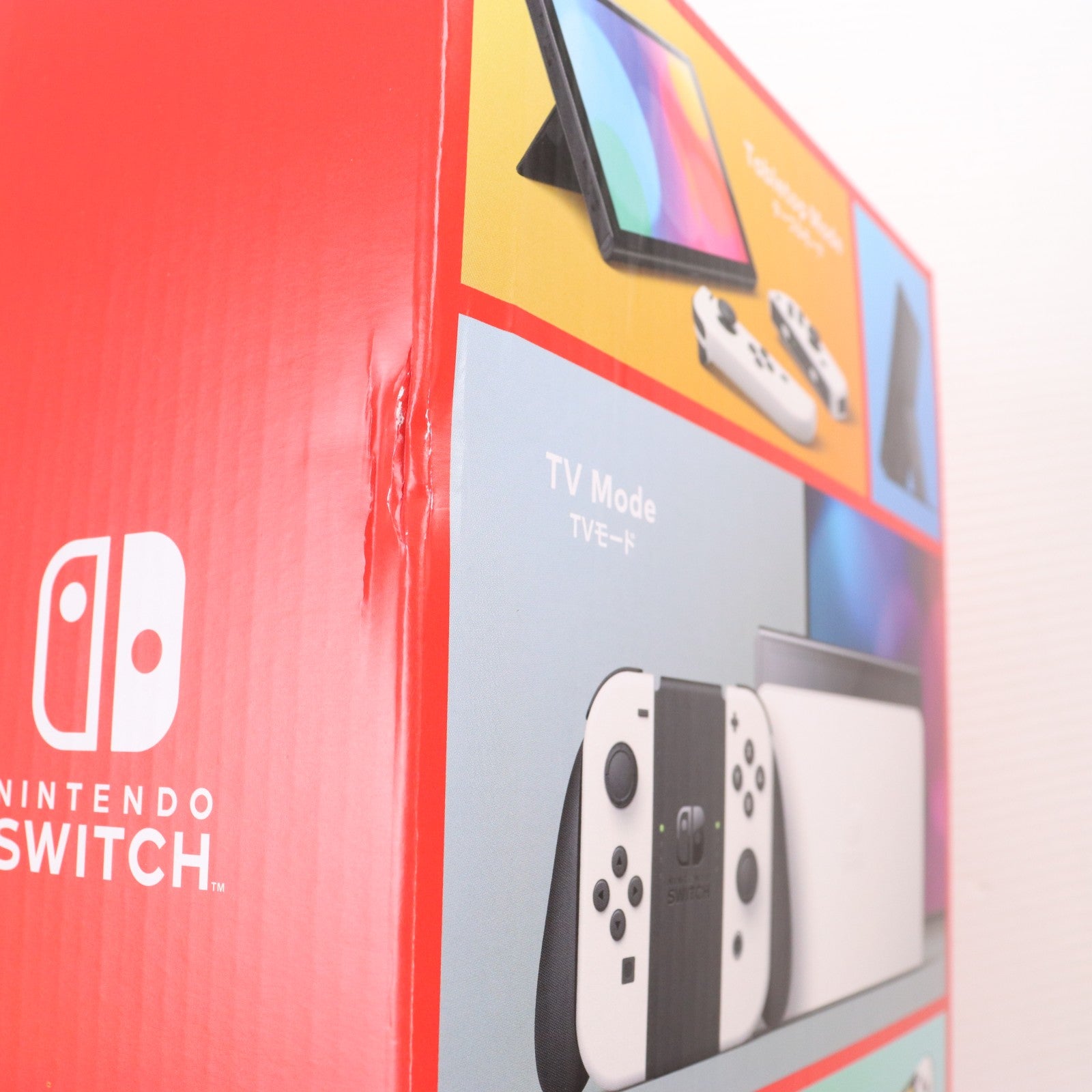【中古即納】[Switch] (本体) Nintendo Switch(ニンテンドースイッチ) 有機ELモデル Joy-Con(L)/(R) ホワイト 任天堂(HEG-S-KAAAA)(20211008)