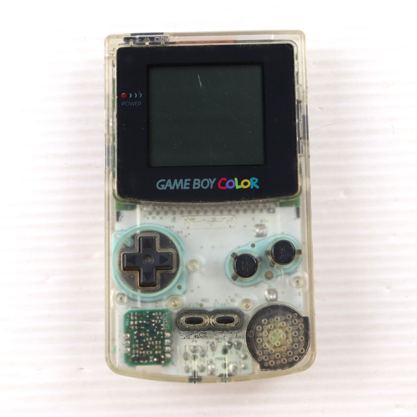 【中古即納】[GBC] (本体) GAMEBOY COLOR(ゲームボーイカラー) クリア 任天堂(CGB-001)(19981021)