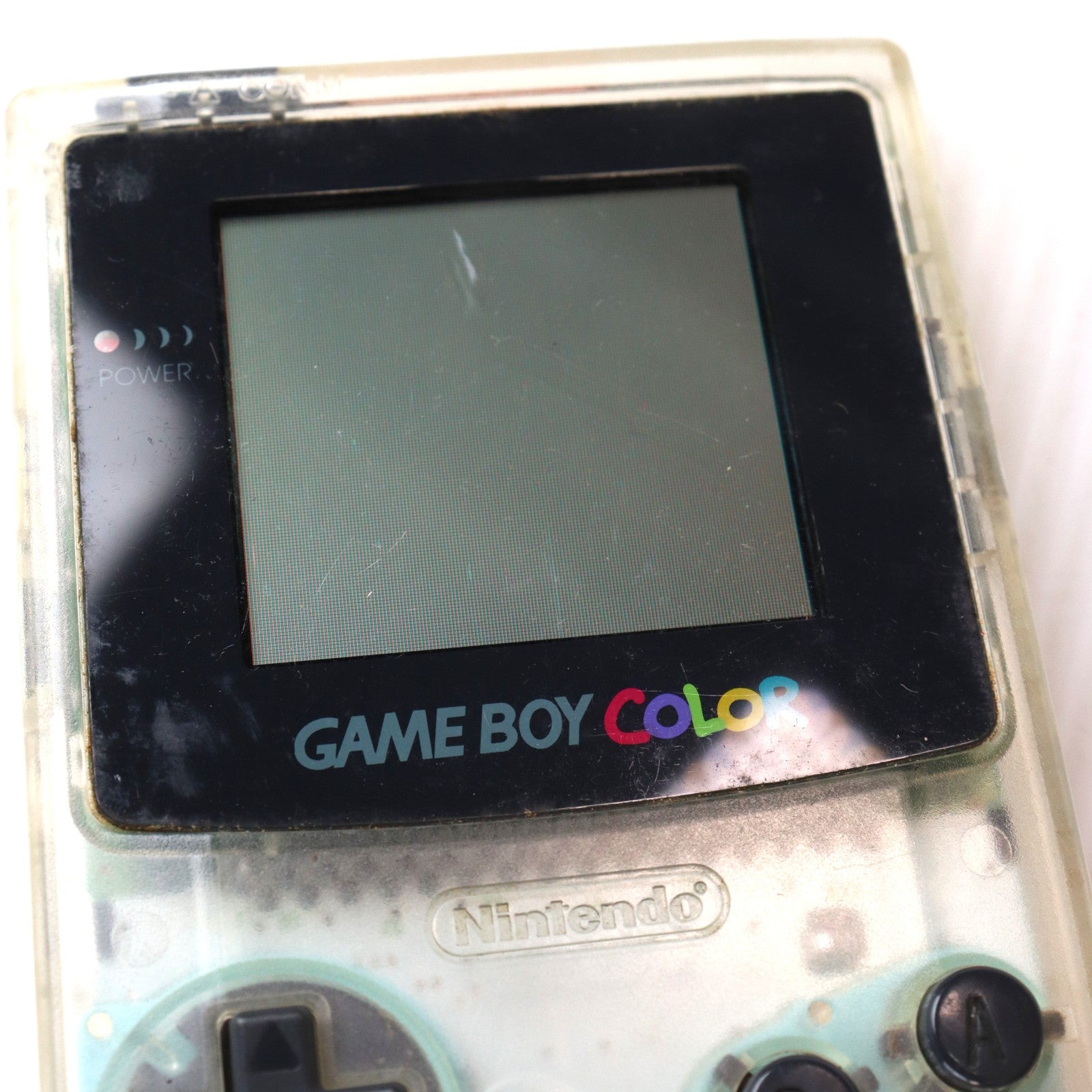 【中古即納】[GBC] (本体) GAMEBOY COLOR(ゲームボーイカラー) クリア 任天堂(CGB-001)(19981021)