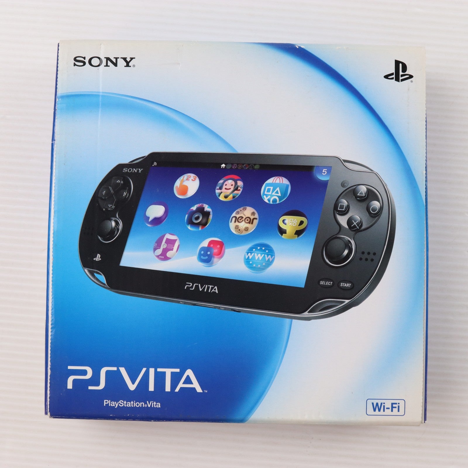 【中古即納】[PSVita] (本体) PlayStation Vita(プレイステーション ヴィータ) Wi-Fiモデル クリスタル・ブラック SCE(PCH-1000ZA01)(20111217)