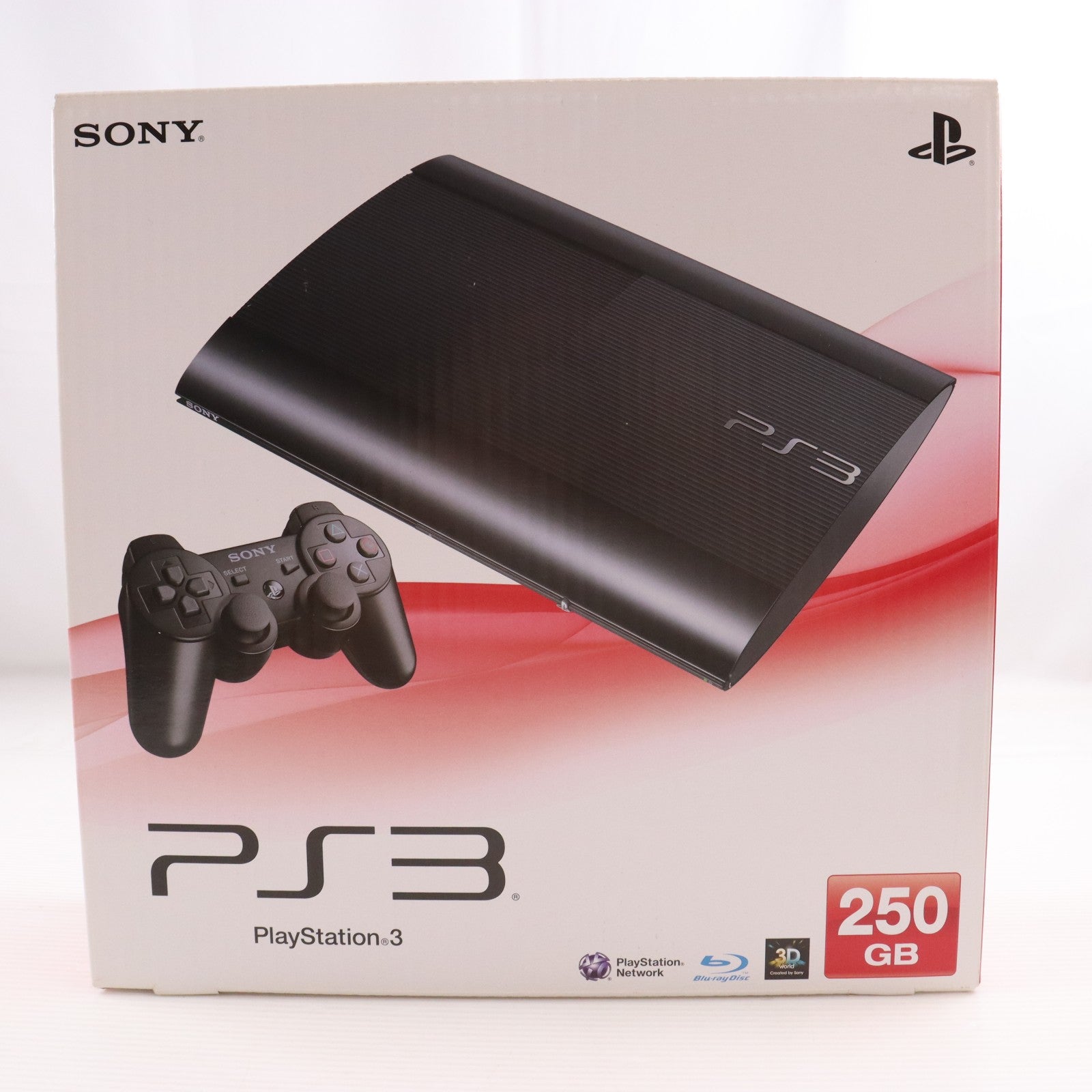 【中古即納】[PS3] (本体) PlayStation 3(プレイステーション3) チャコール・ブラック HDD250GB SCE(CECH-4000B)(20121004)