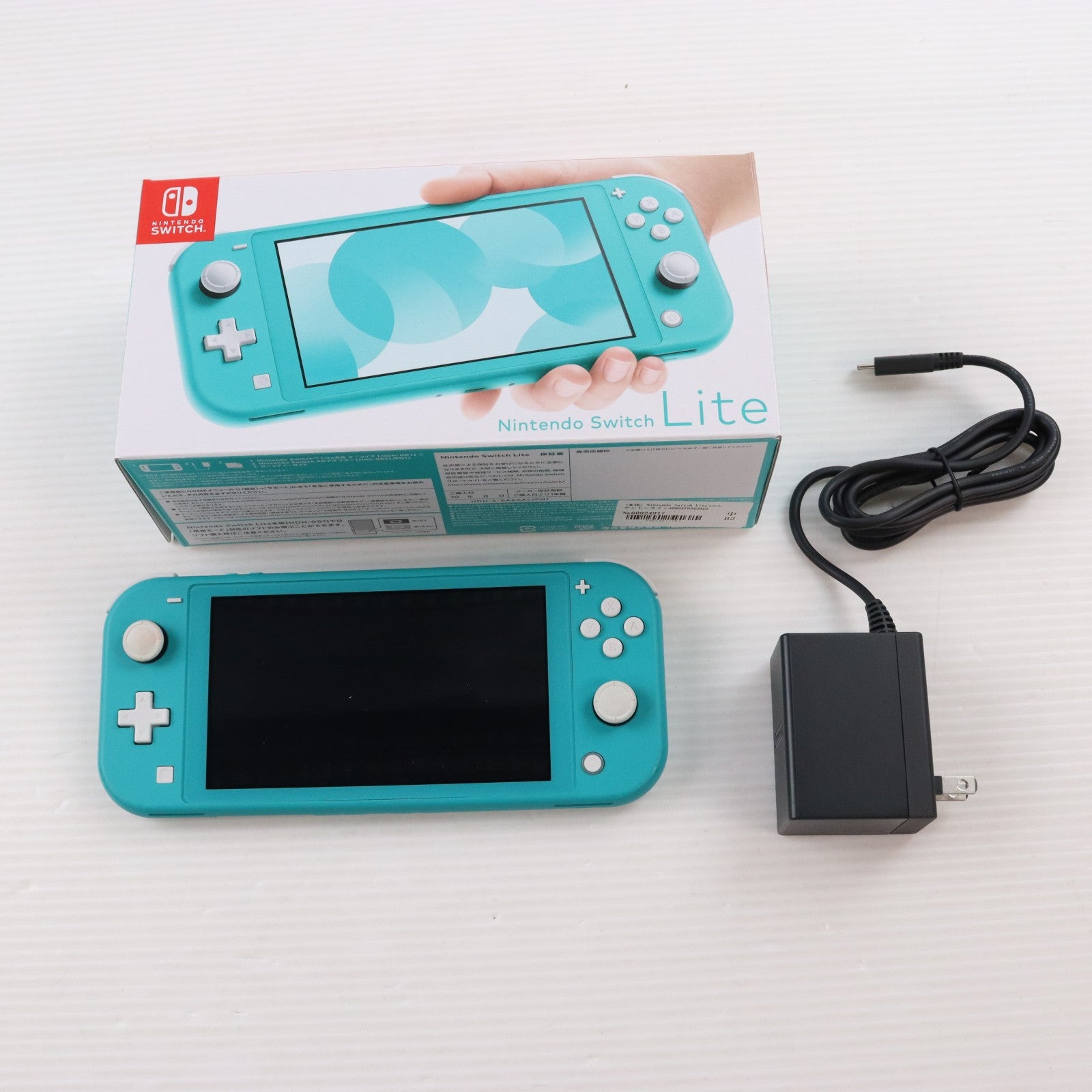 【中古即納】[Switch] (本体) Nintendo Switch Lite(ニンテンドースイッチライト) ターコイズ 任天堂(HDH-S-BAZAA)(20190920)