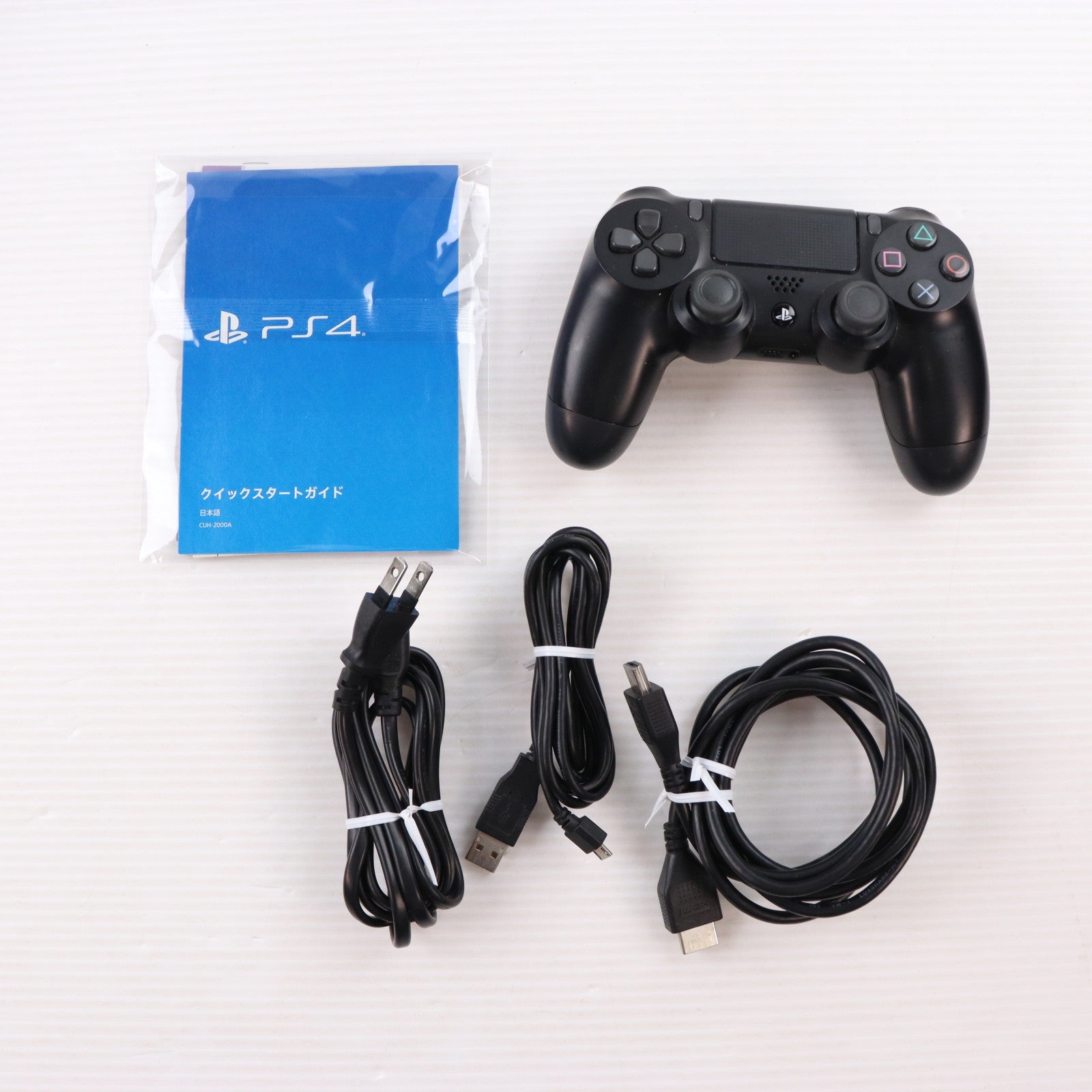 【中古即納】[PS4] (本体) PlayStation 4(プレイステーション4) ジェット・ブラック HDD500GB SIE(CUH-2000AB01)(20160915)