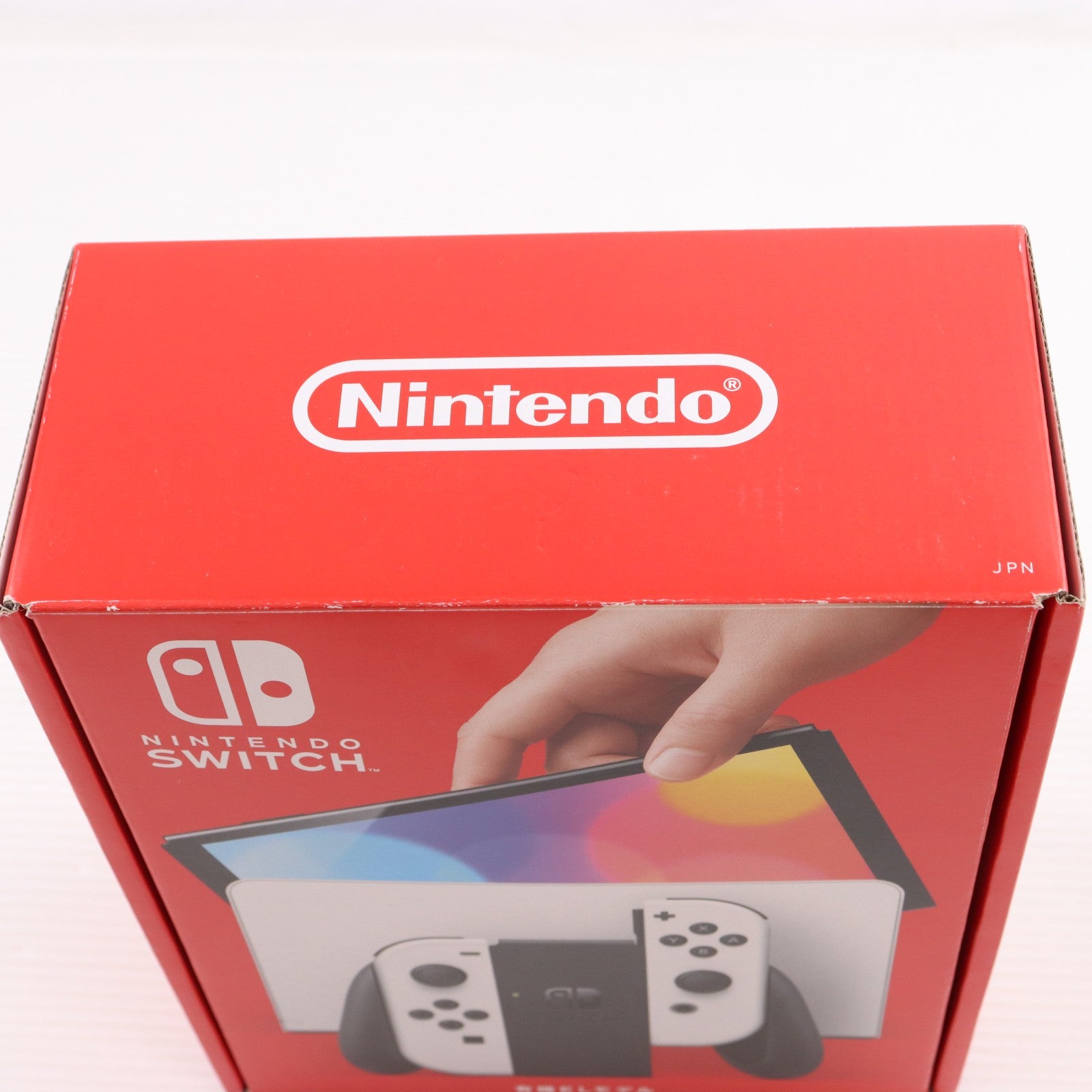 【中古即納】[Switch] (本体)(未使用) Nintendo Switch(有機ELモデル) ニンテンドースイッチ Joy-Con(L)/R ホワイト 任天堂(HEG-S-KAAAA)(20211008)