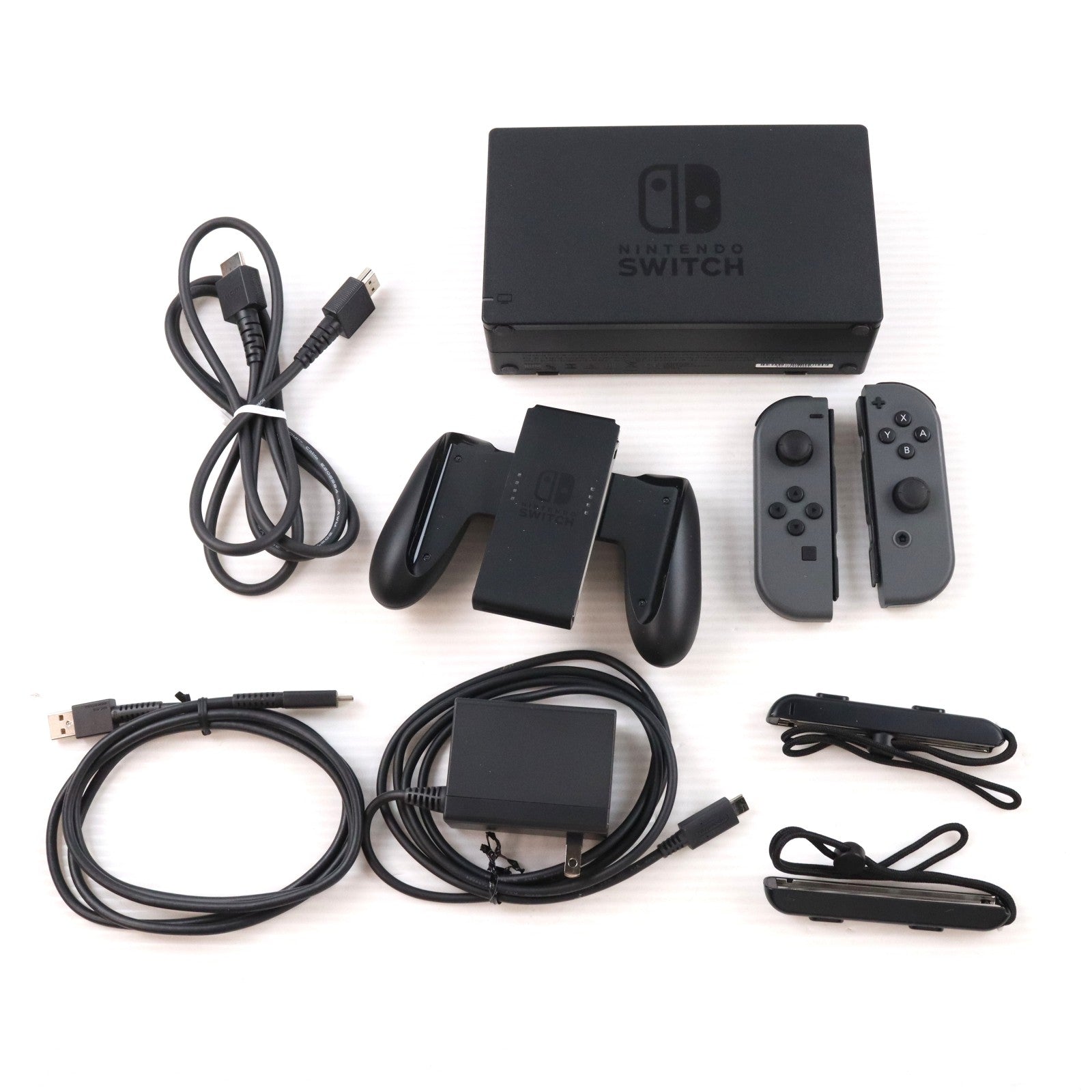 【中古即納】[Switch] (本体) Nintendo Switch(ニンテンドースイッチ) Joy-Con(L)/R グレー 任天堂(HAD-S-KAAAA)(20190830)