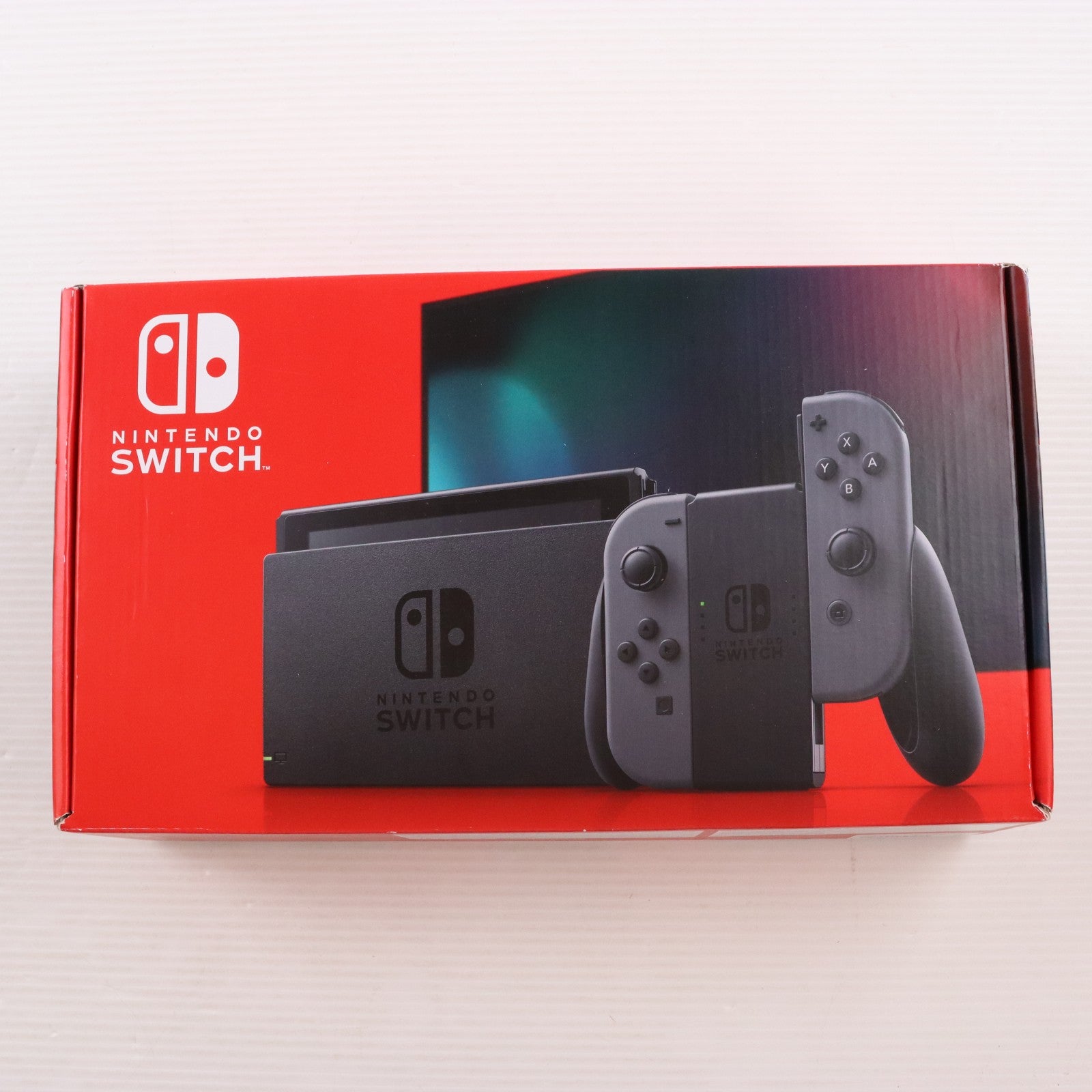 【中古即納】[Switch] (本体) Nintendo Switch(ニンテンドースイッチ) Joy-Con(L)/R グレー 任天堂(HAD-S-KAAAA)(20190830)