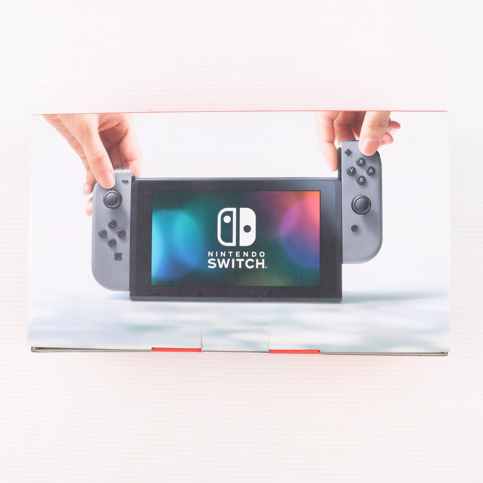 【中古即納】[Switch] (本体) Nintendo Switch(ニンテンドースイッチ) Joy-Con(L)/R グレー 任天堂(HAC-S-KAAAA)(20170303)