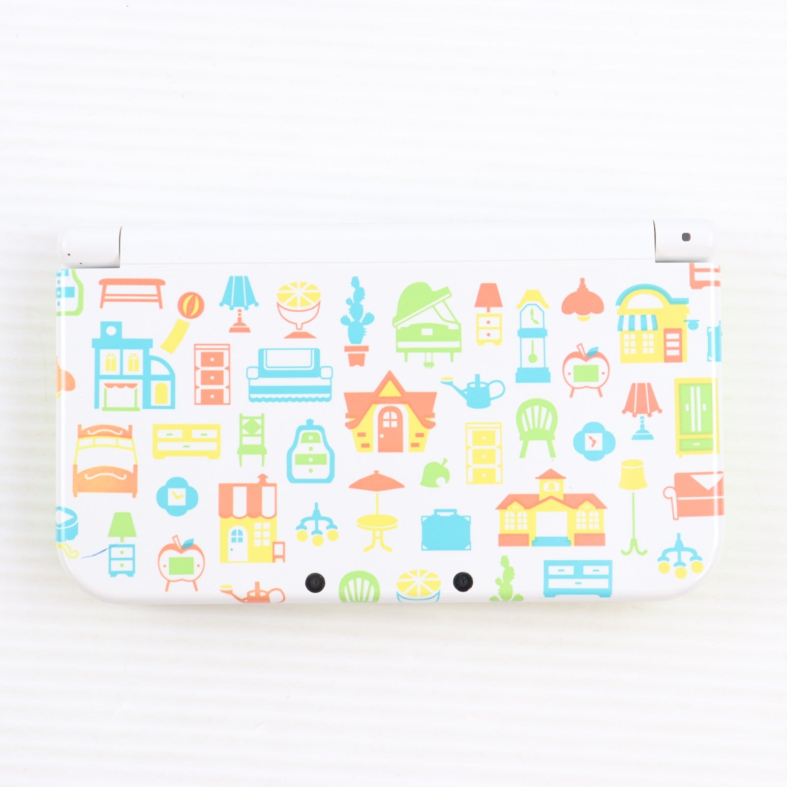 【中古即納】[3DS] (本体) Newニンテンドー3DS LL どうぶつの森 ハッピーホームデザイナー パック 任天堂(RED-S-WBDE)(20150730)